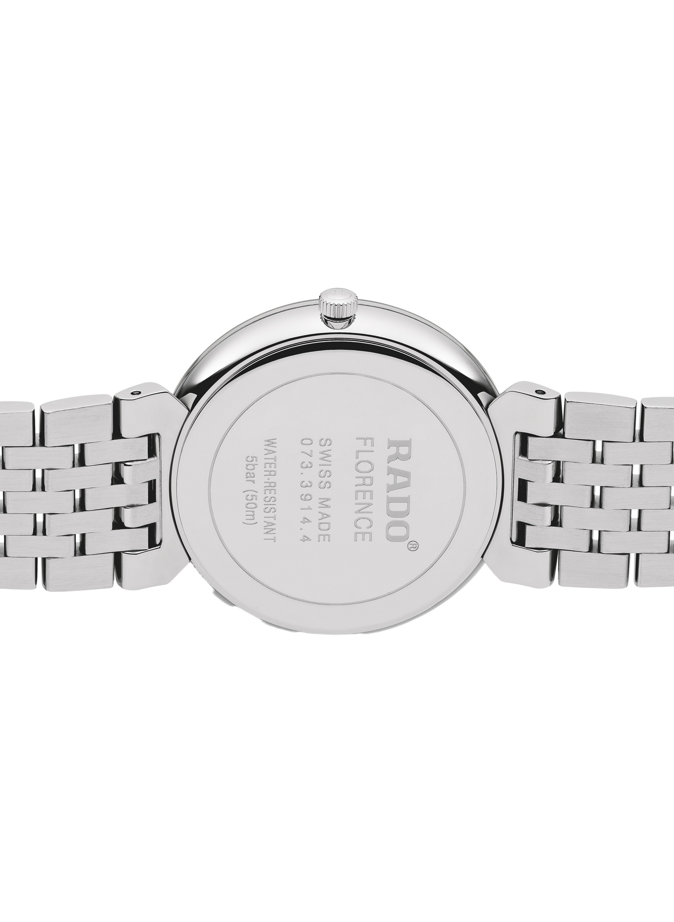 Montre quartz Florence en acier inoxydable RADO Noir