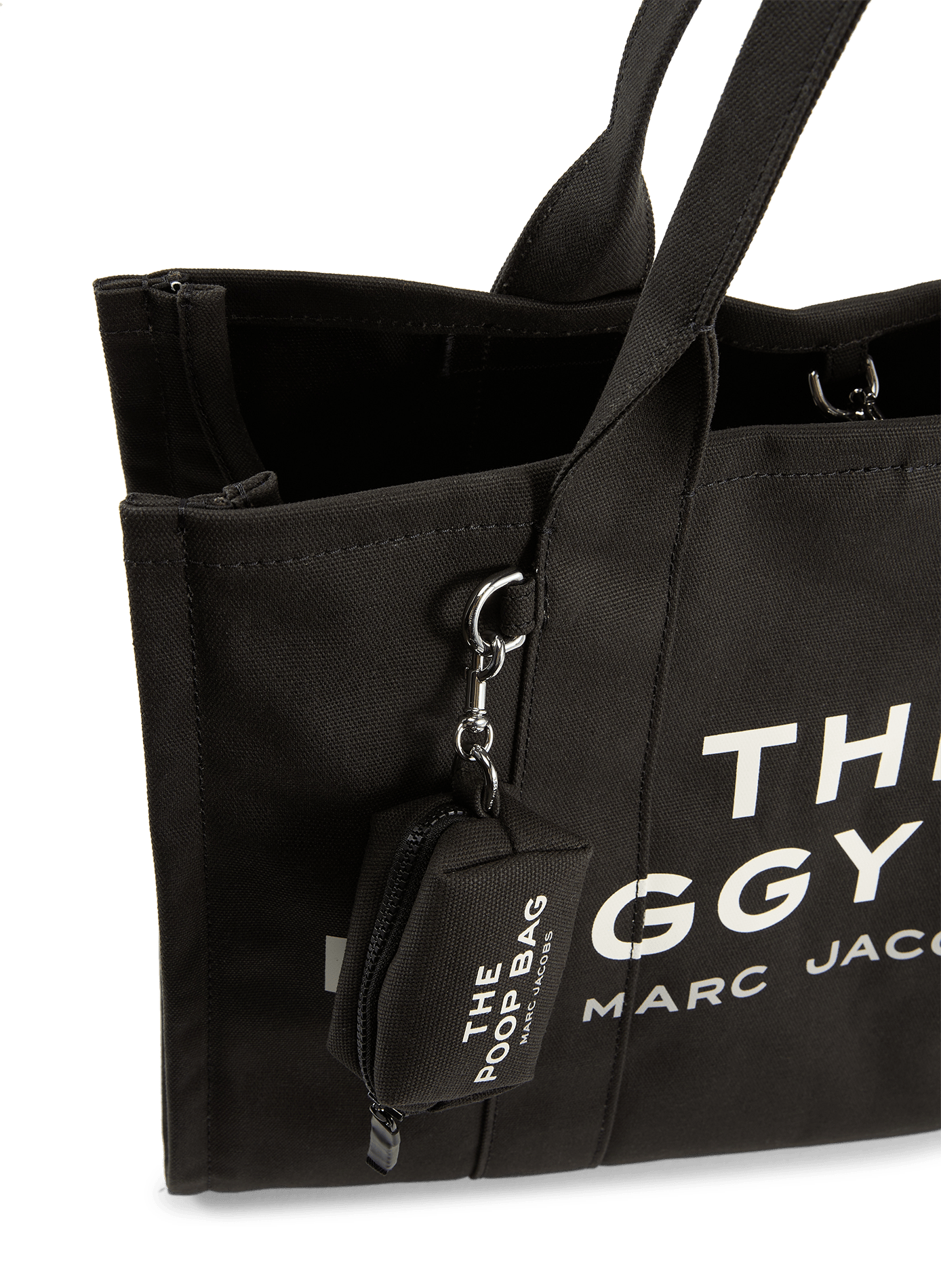 The Doggy Bag en coton MARC JACOBS Noir