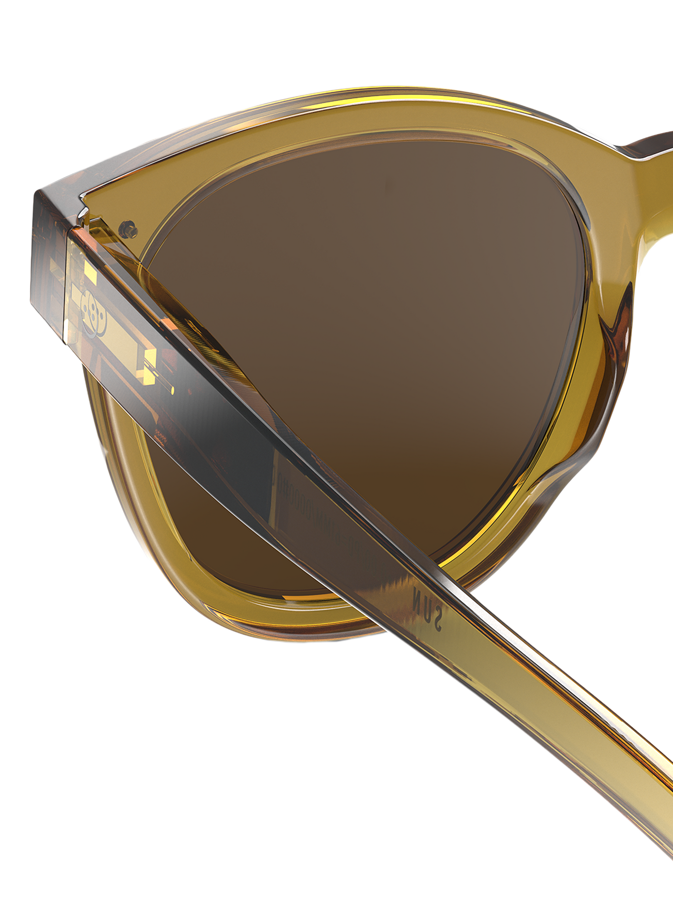 Glossy sunglasses IZIPIZI Green