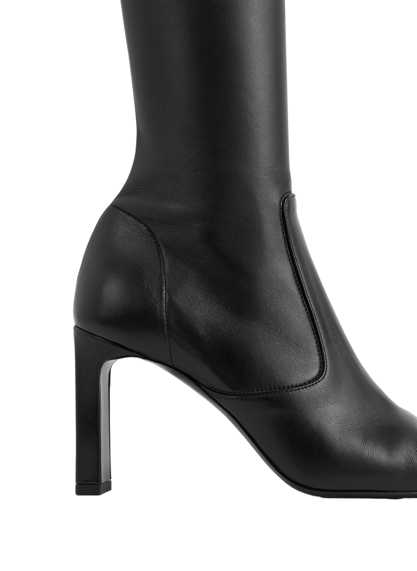 Cuissarde en cuir TOTEME Noir