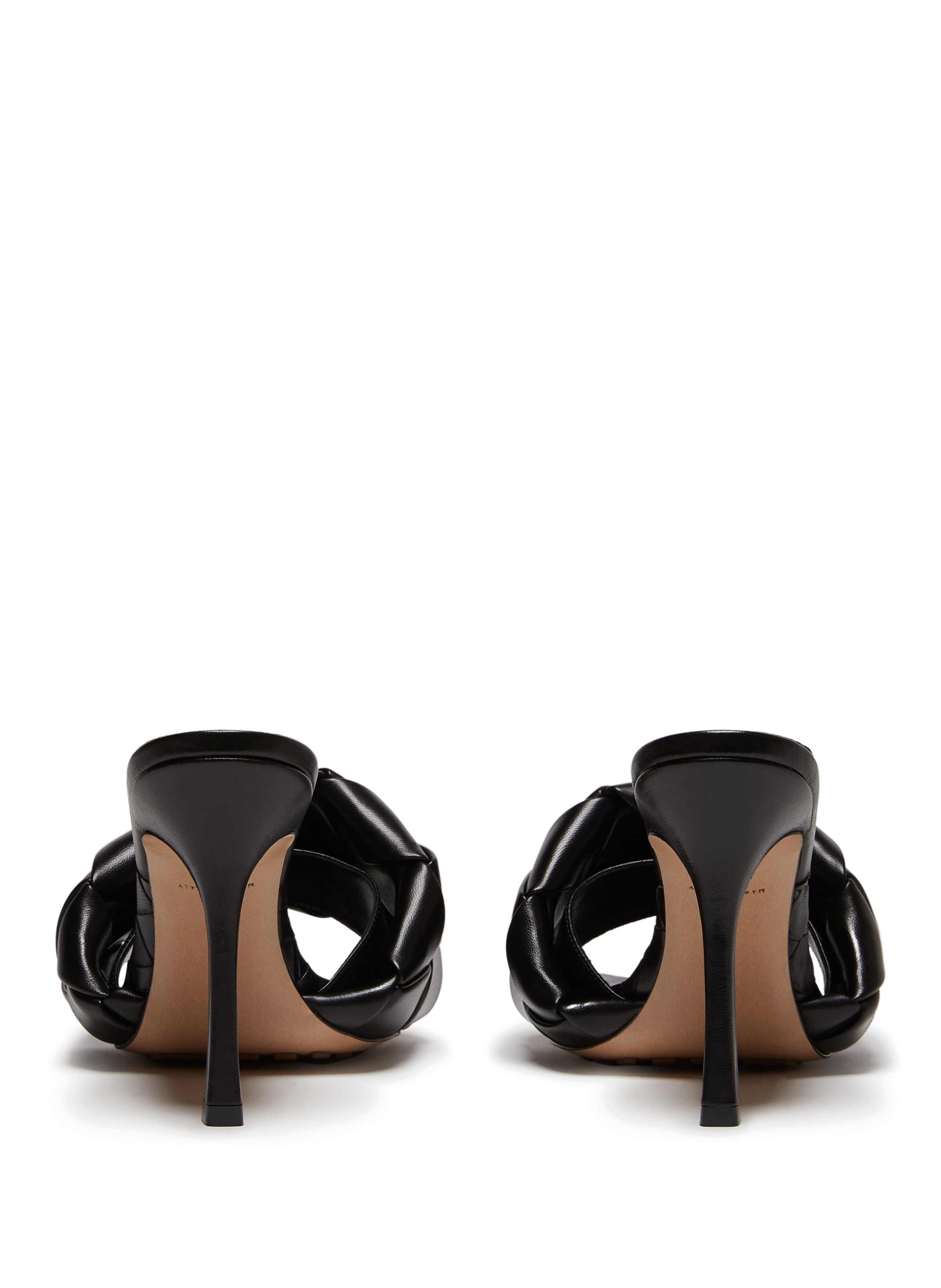 Mules BV Lido en cuir  BOTTEGA VENETA Noir