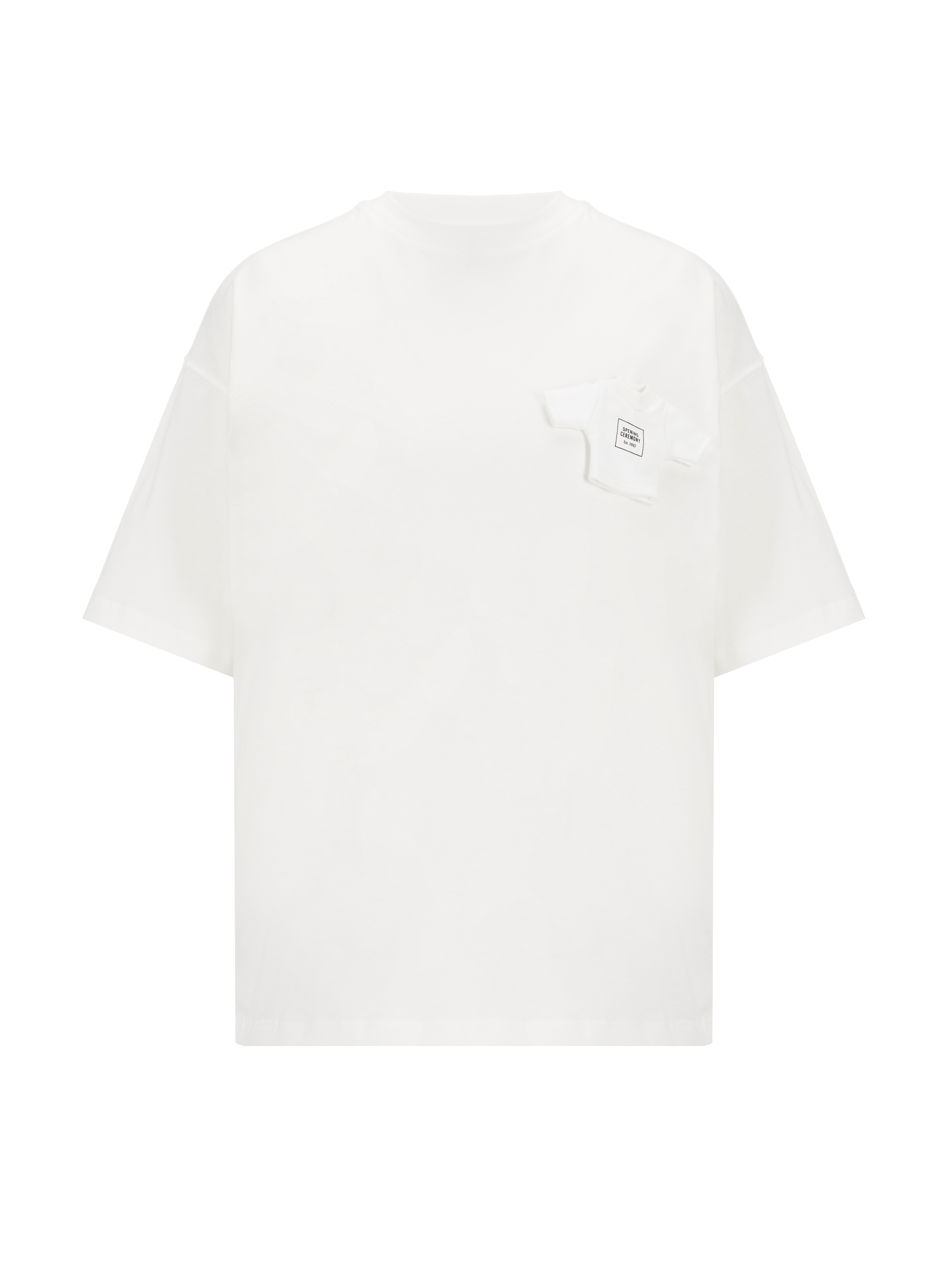 OPENING CEREMONY T-shirt en coton Blanc