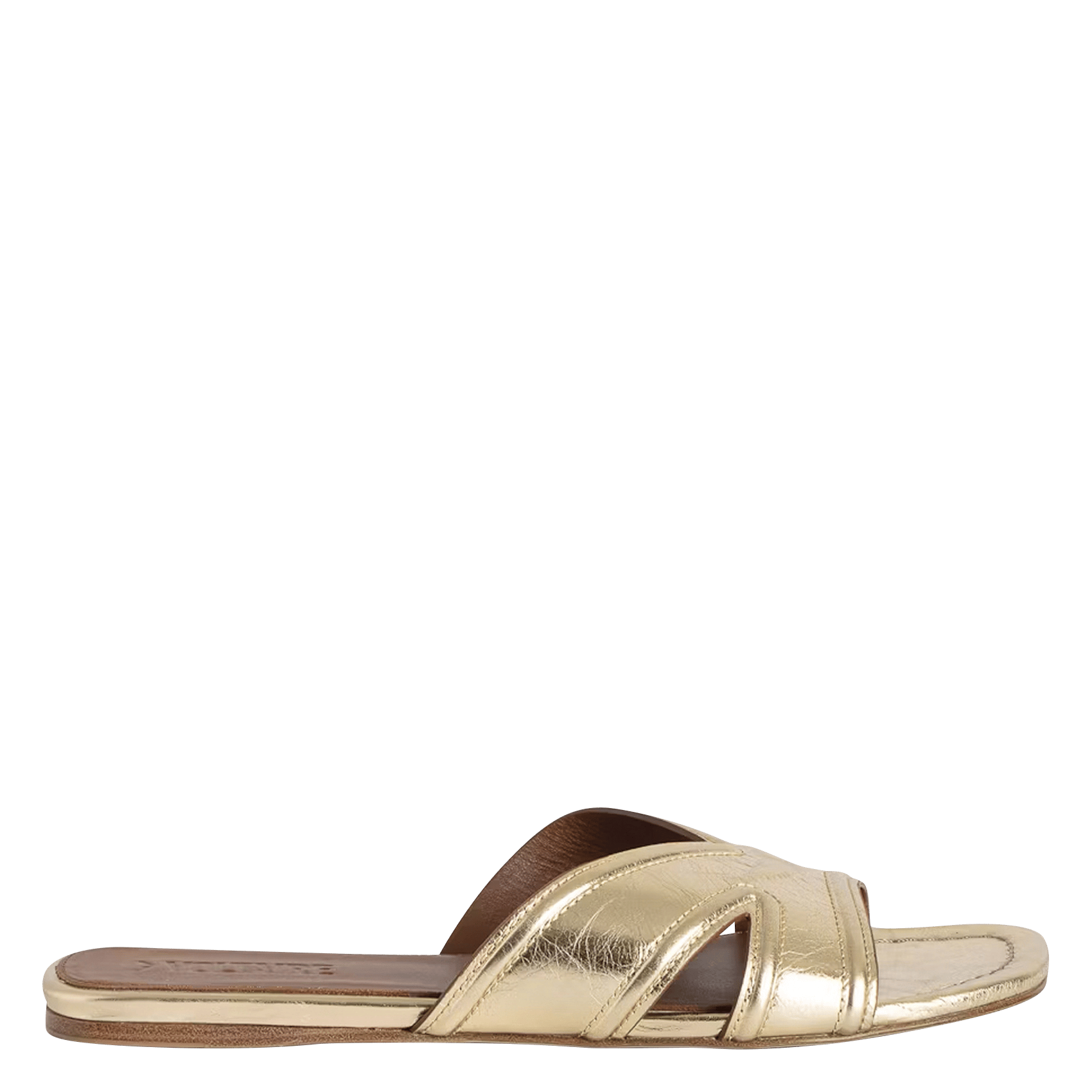 Sandales plates azora ZADIG&VOLTAIRE Jaune