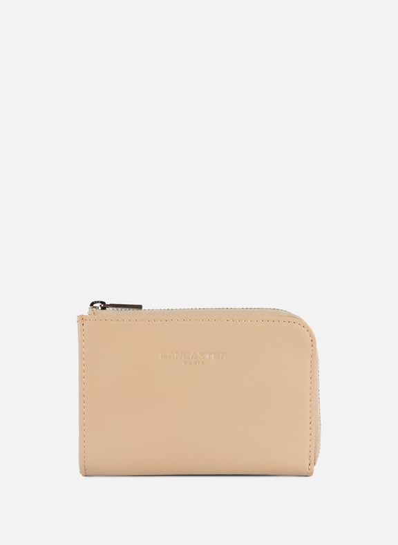 Porte-cartes - paris pm Beige by LANCASTER LANCASTER Porte-cartes - paris pm Beige