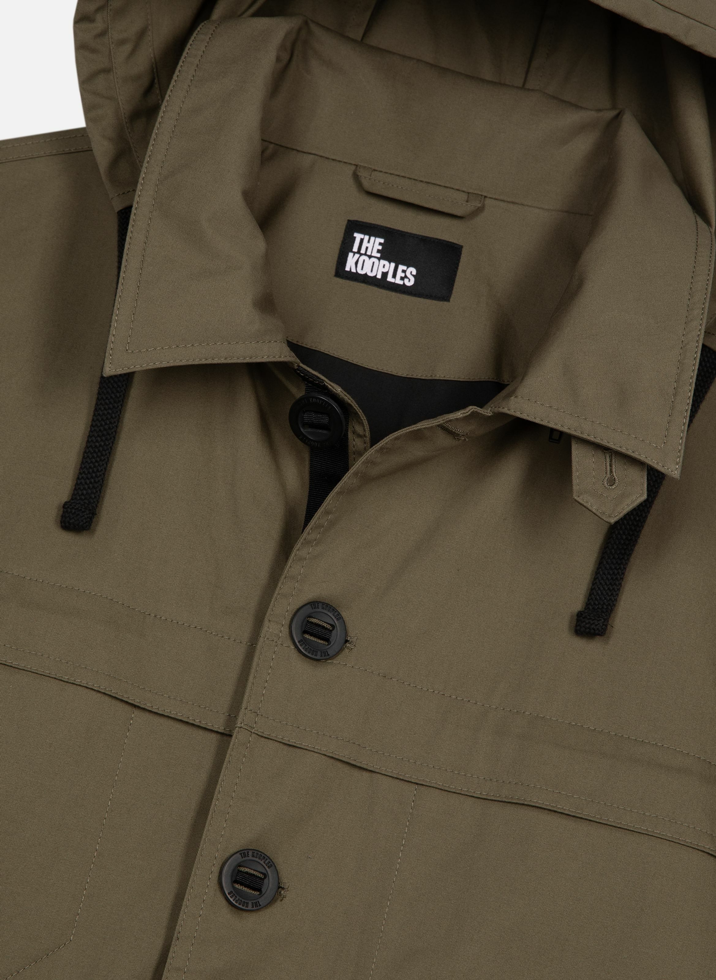 Parka courte à capuche THE KOOPLES Vert