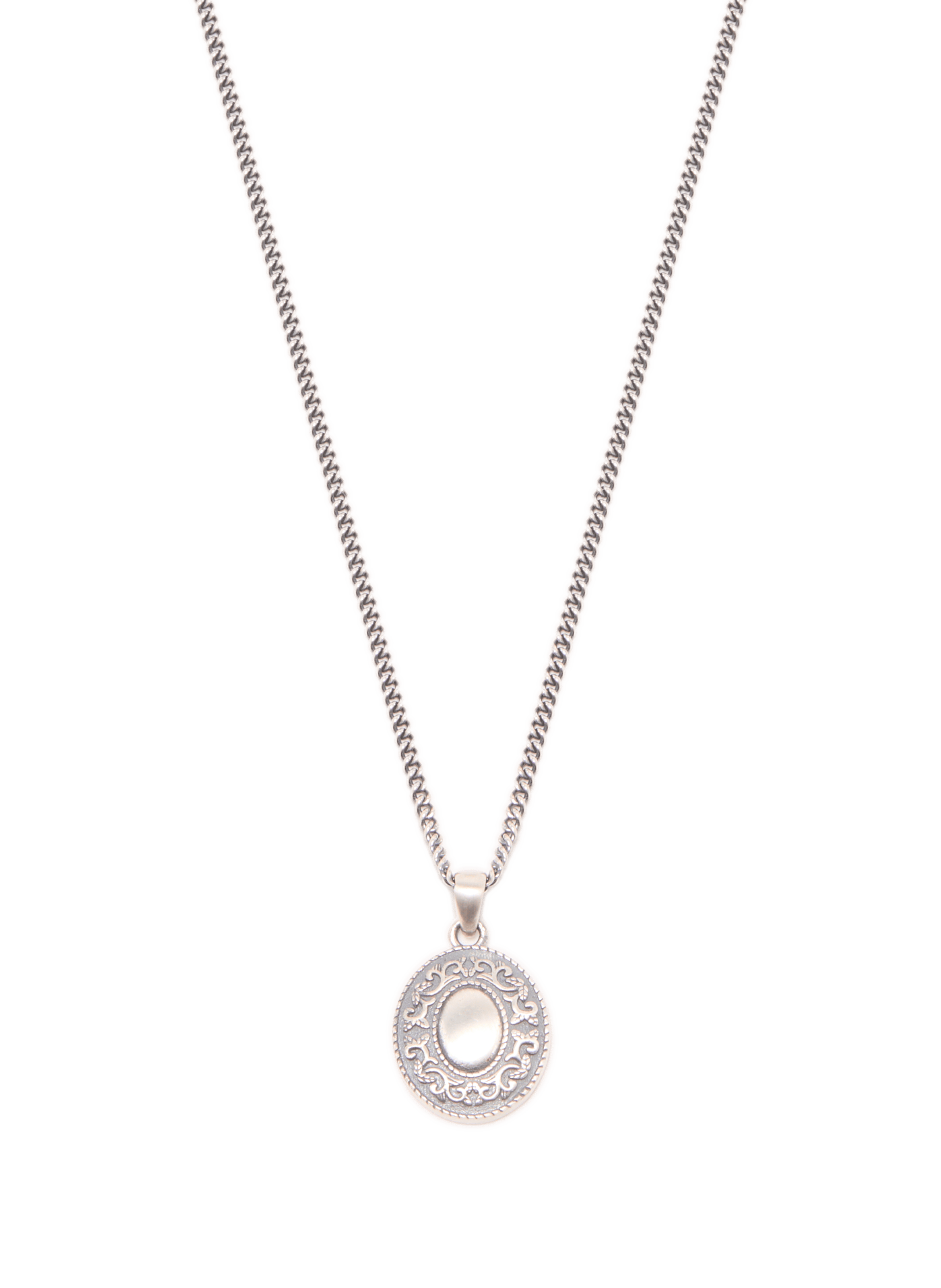 Silver Saloon Necklace SERGE DENIMES Silver