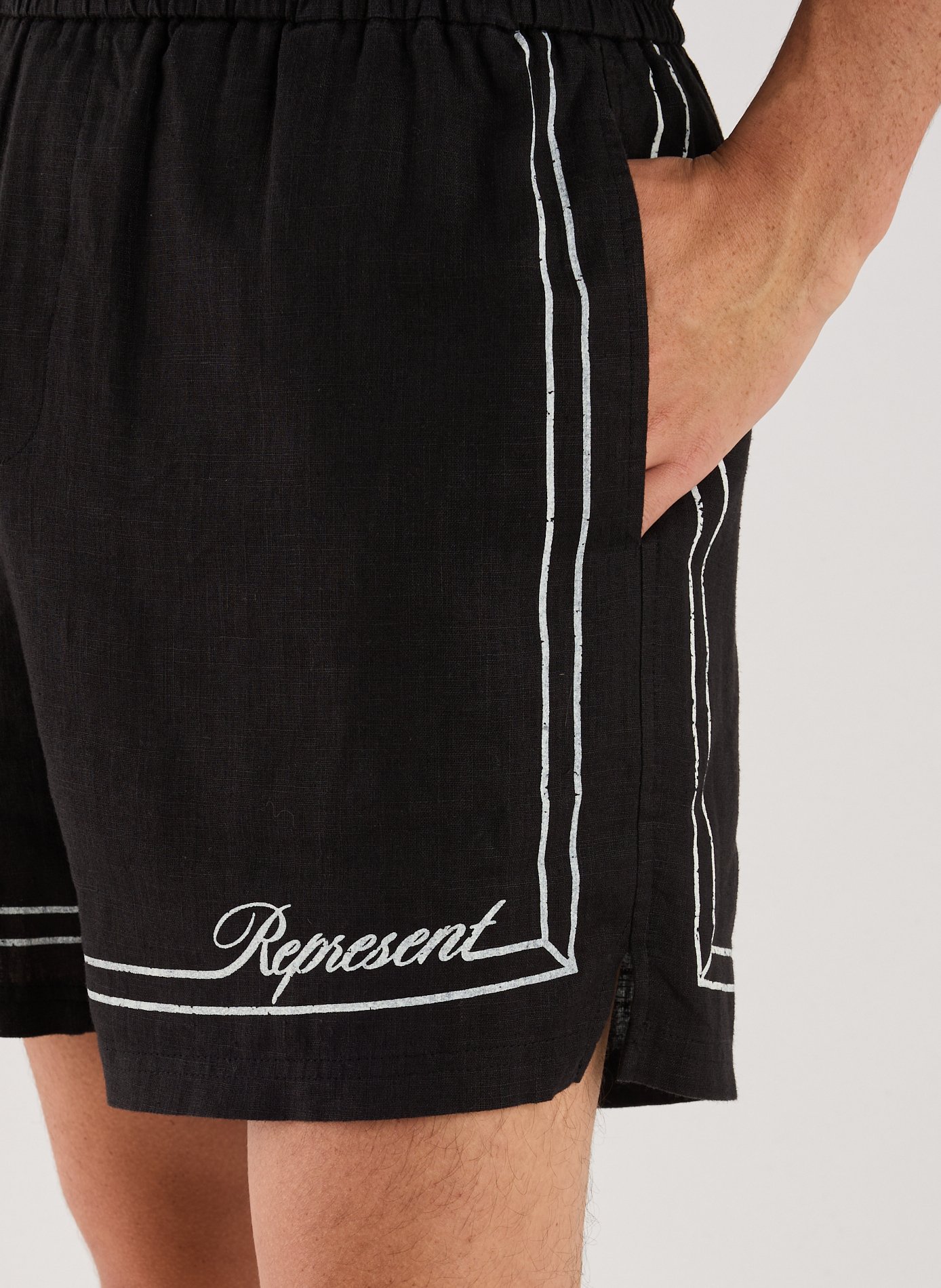 Large Shorts REPRESENT Black