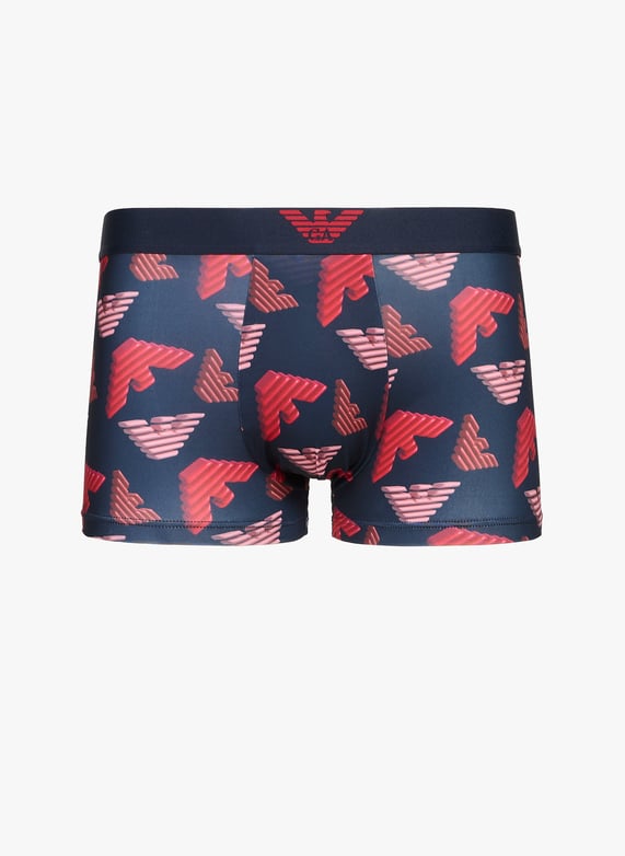 Printed boxer in recycled microfiber Emporio armani Men