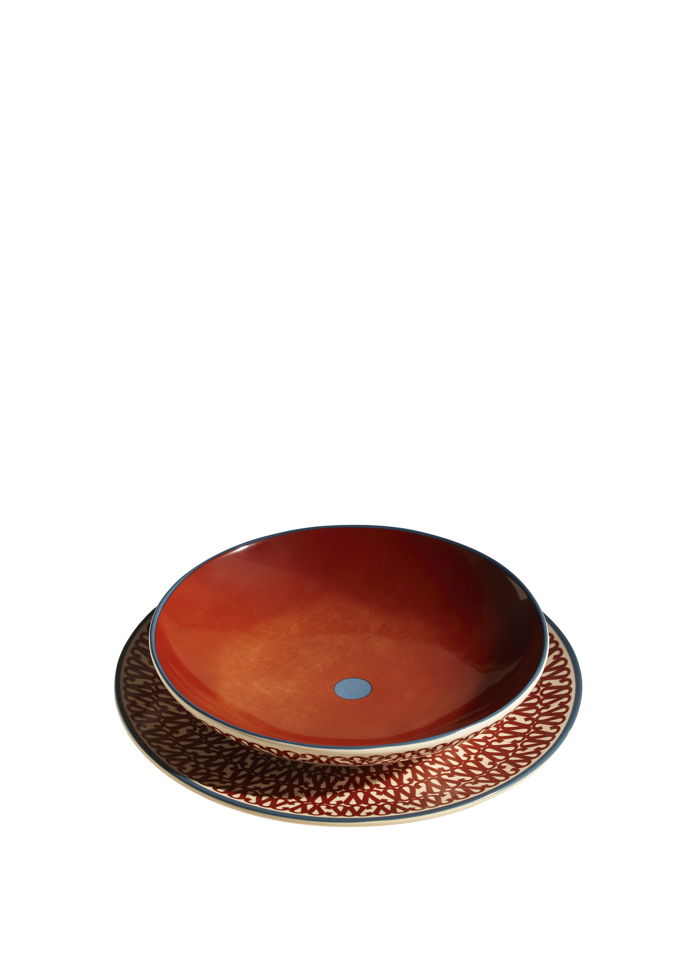 Assiette creuse sarah MAISON SARAH LAVOINE Rouge