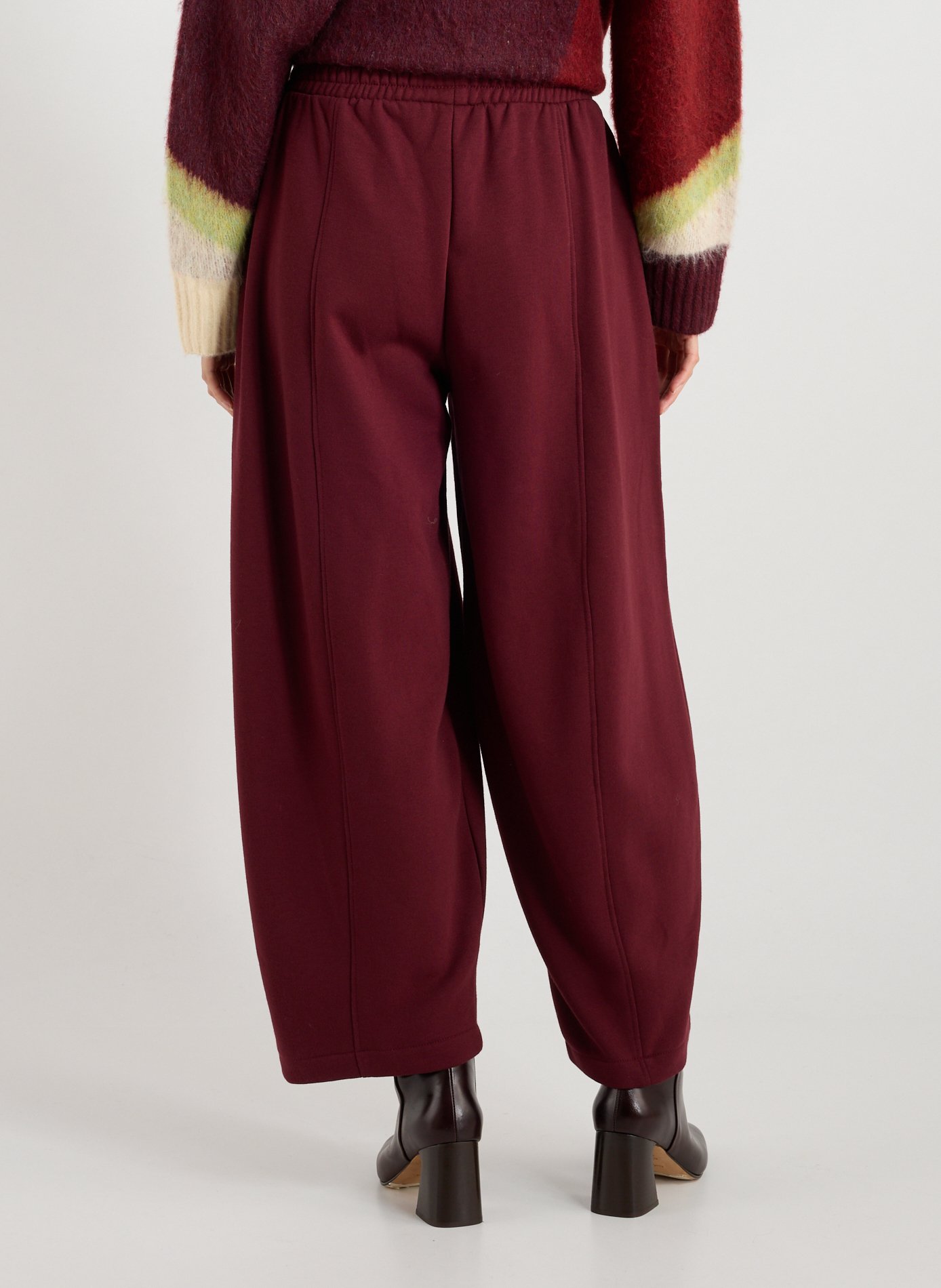 Pantalon de survêtement ample TOPSHOP Rouge