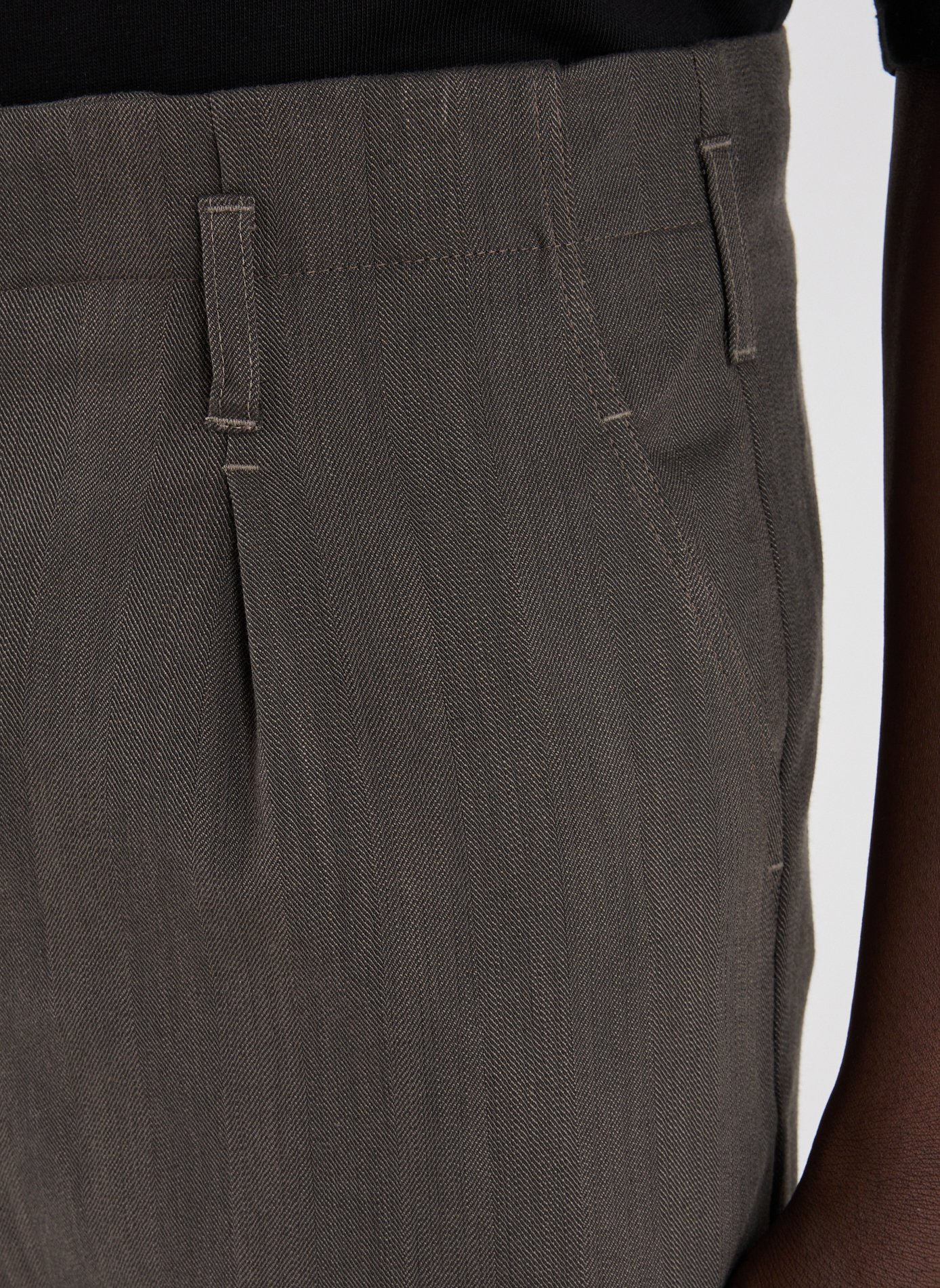 Night blue trousers - The Air Uniform WON HUNDRED Grey