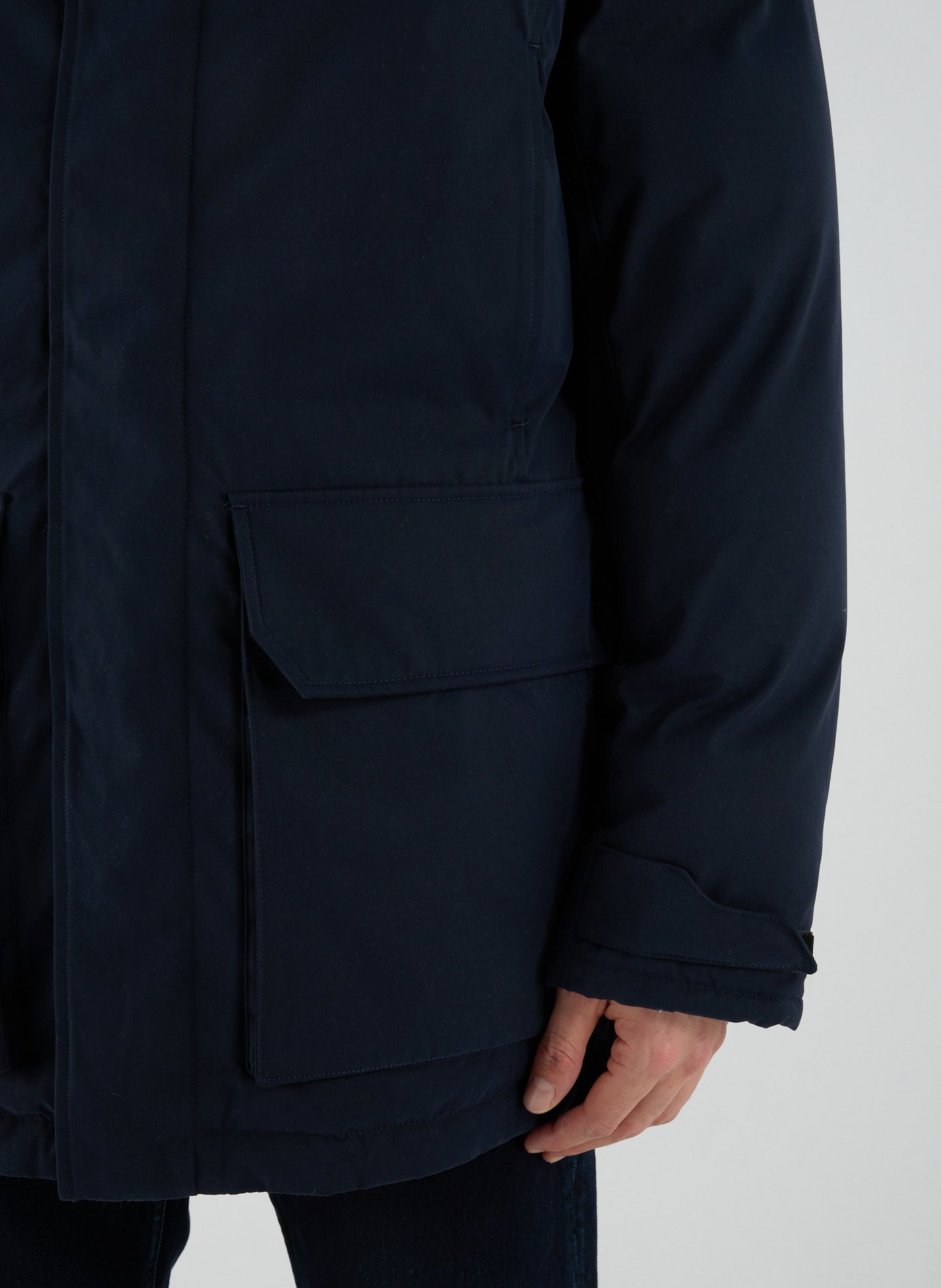 Hooded jacket LYLE & SCOTT Blue