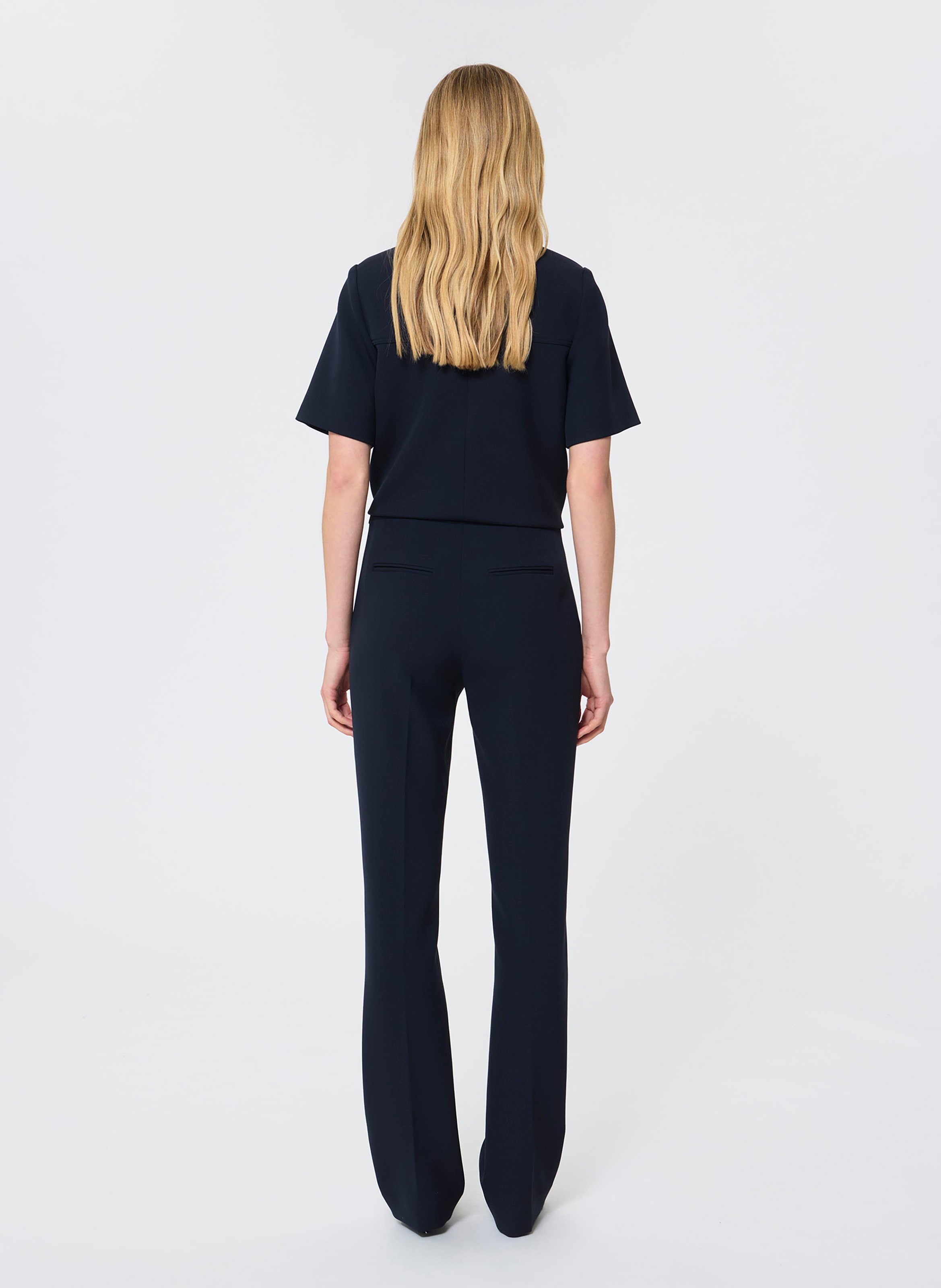 Pantalon papillon TARA JARMON Bleu