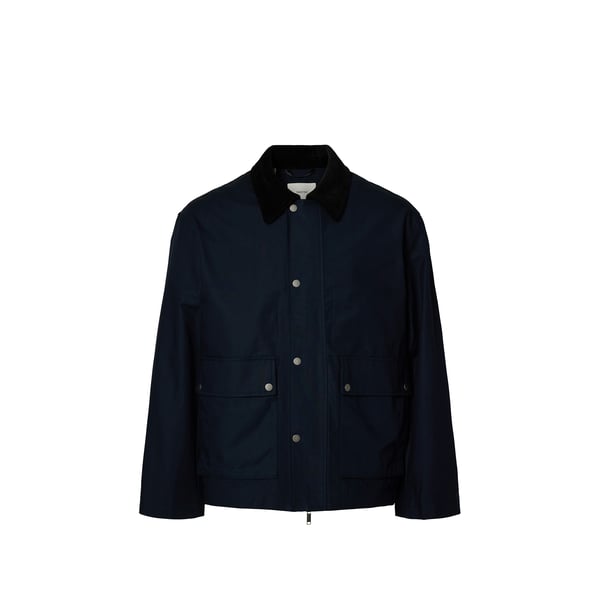 Blouson à col côtelé en coton Blouson à col côtelé en coton