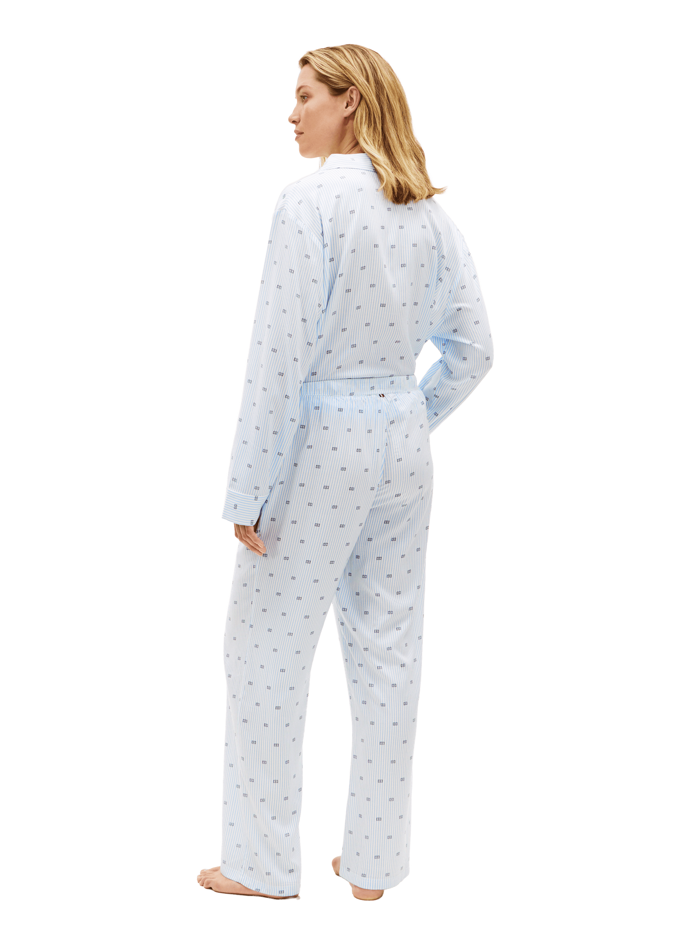 Printed pajama pants TOMMY HILFIGER Blue