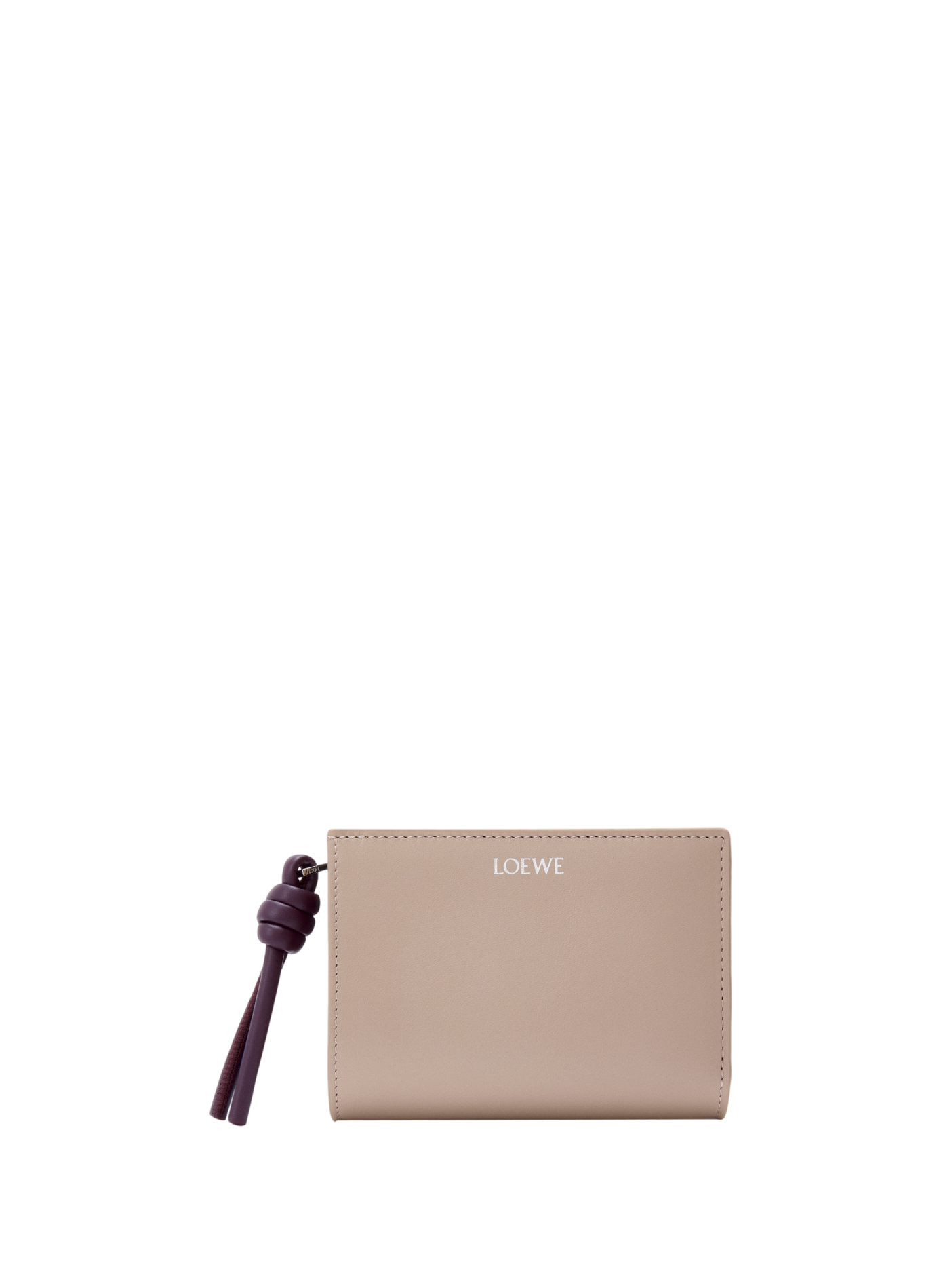 Portefeuille Knot en peau de veau LOEWE Multicolore