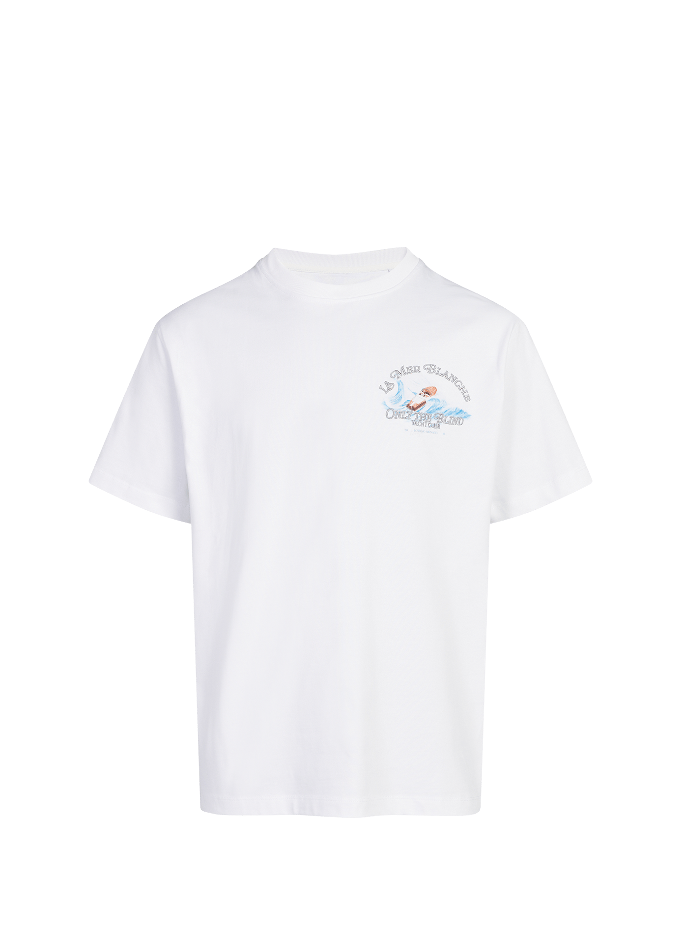 Printed T-shirt The White Sea in cotton ONLY THE BLIND White