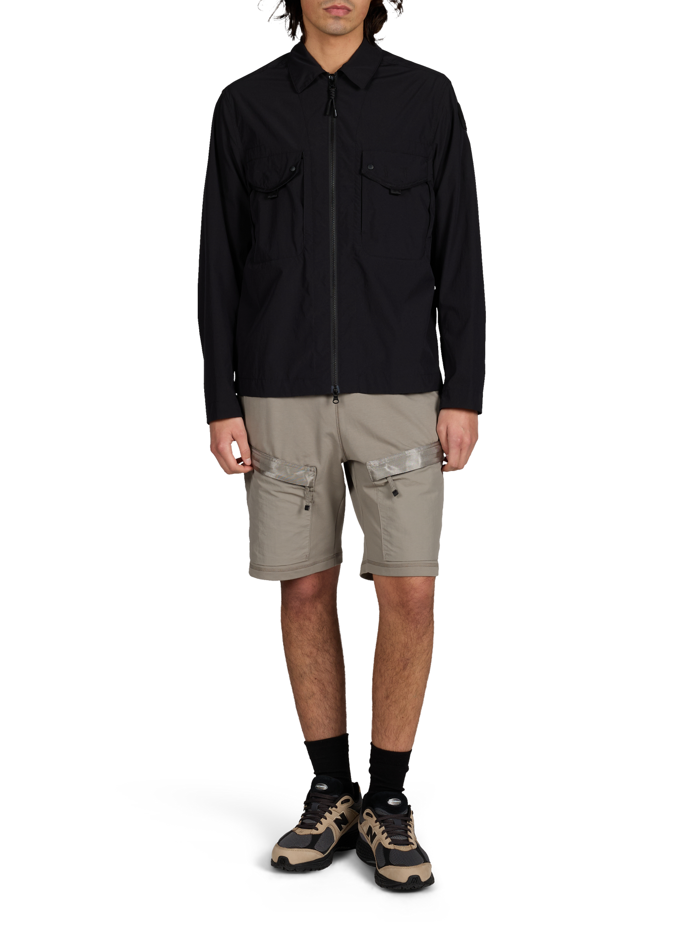 Blouson Elgin à col classique PARAJUMPERS Noir