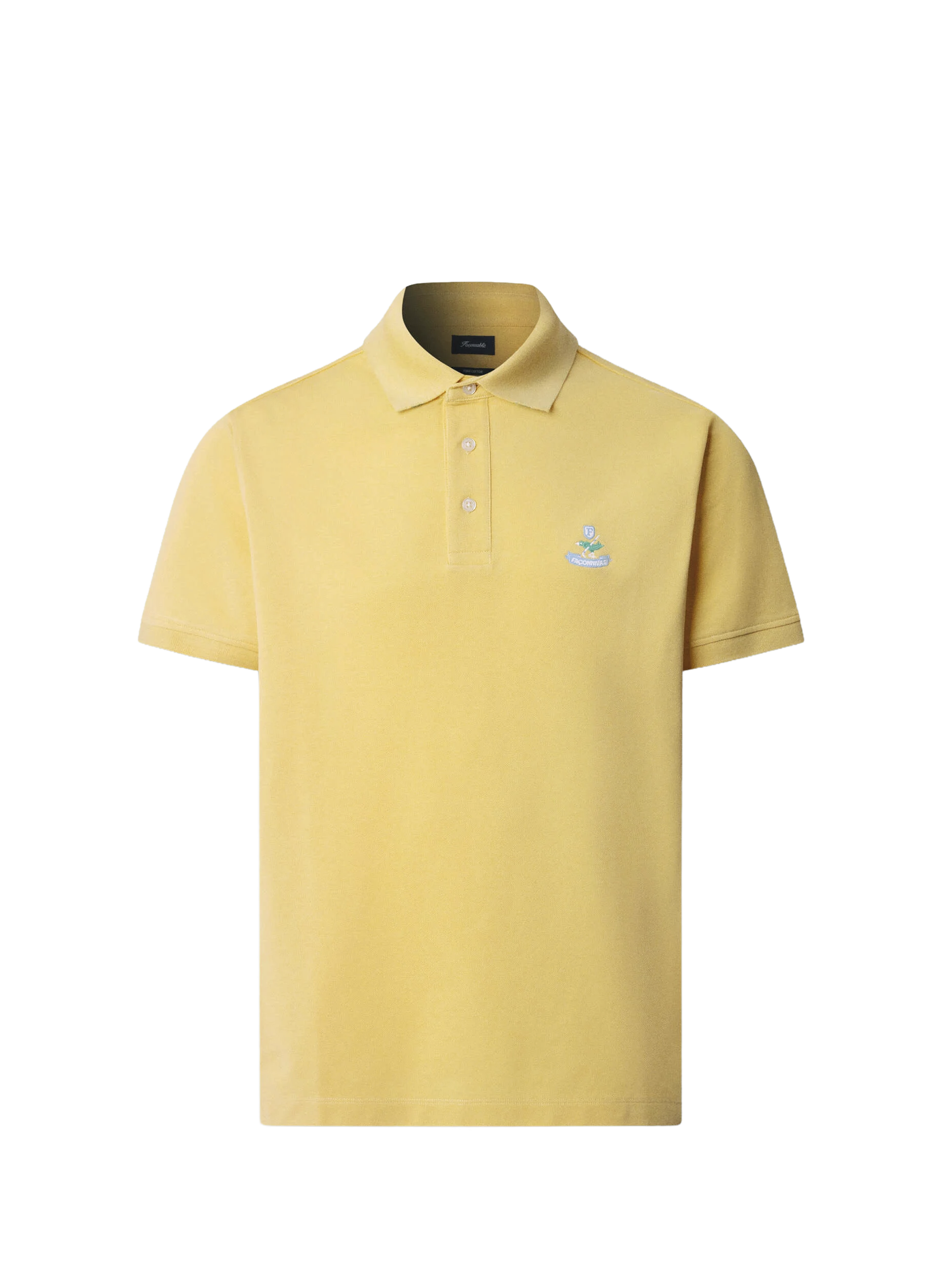  Cotton polo shirt  FACONNABLE Yellow