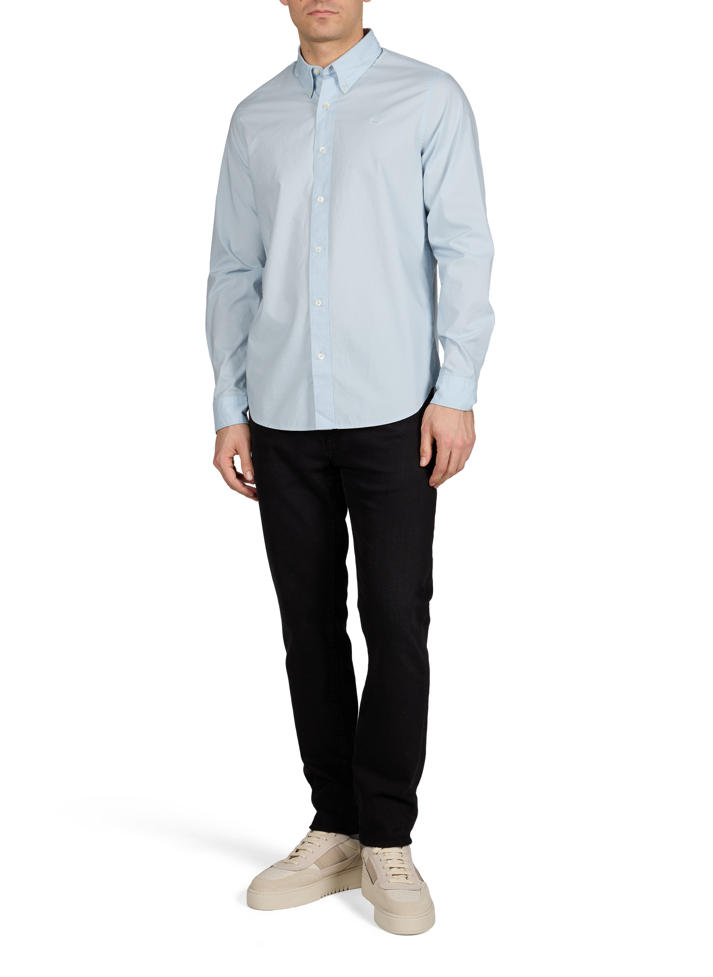 Cotton shirt TIMBERLAND Blue