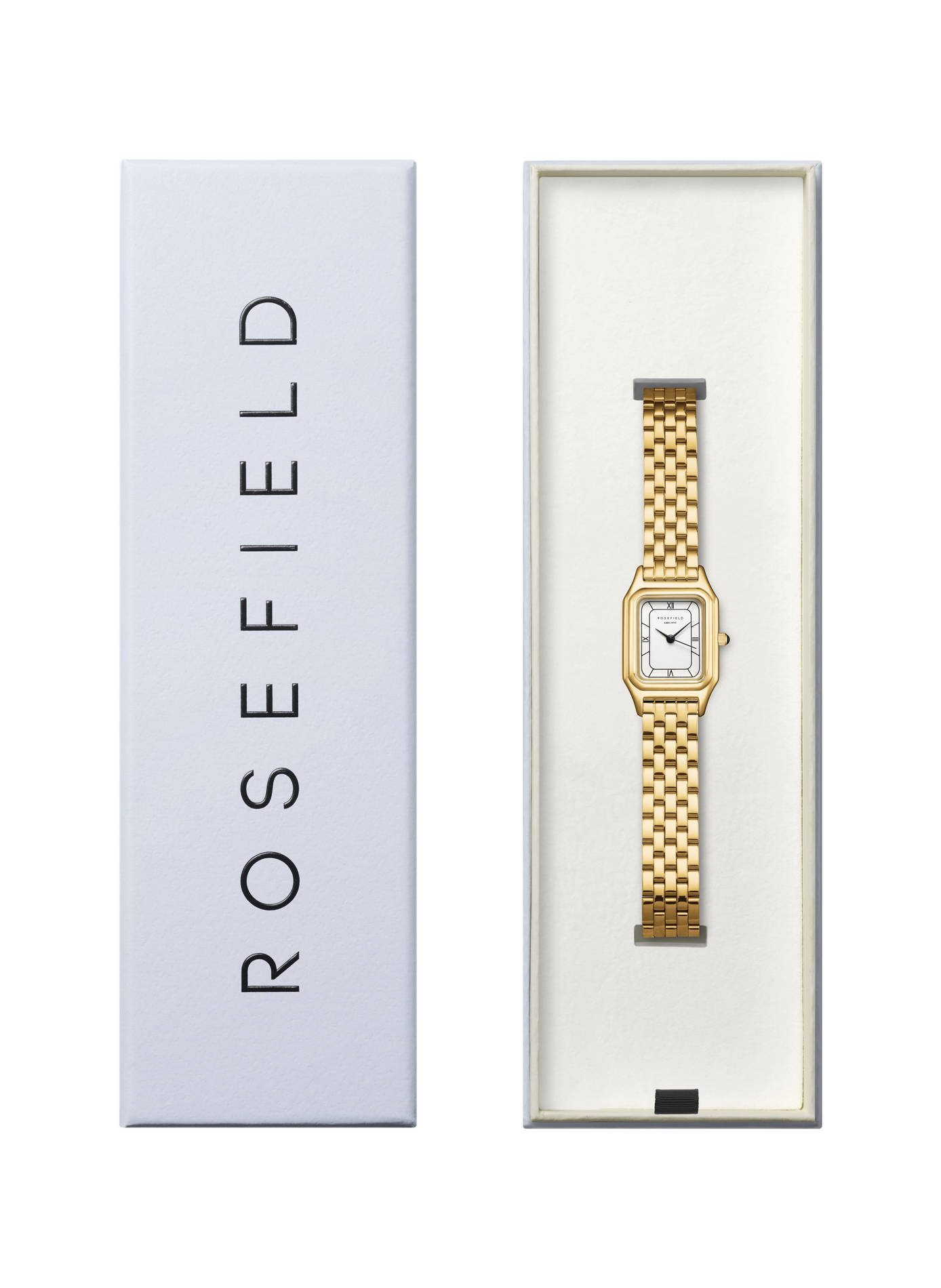 Montre analogique Ivy en acier inoxydable ROSEFIELD Blanc