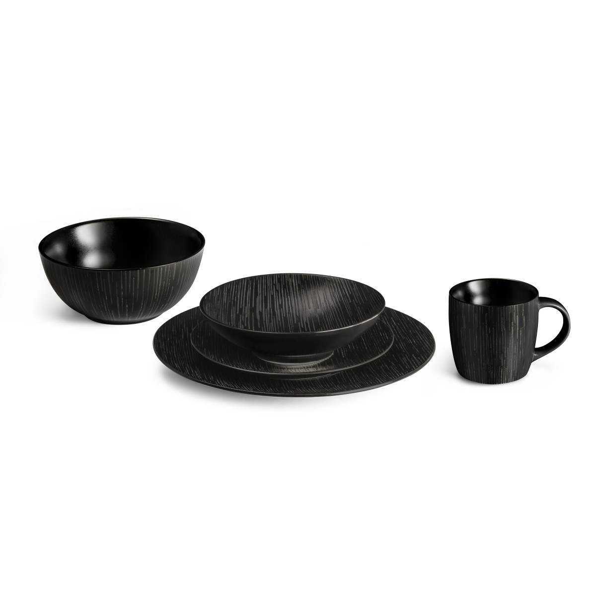 Magma - bol petit-déjeuner 15 cm MEDARD DE NOBLAT Noir