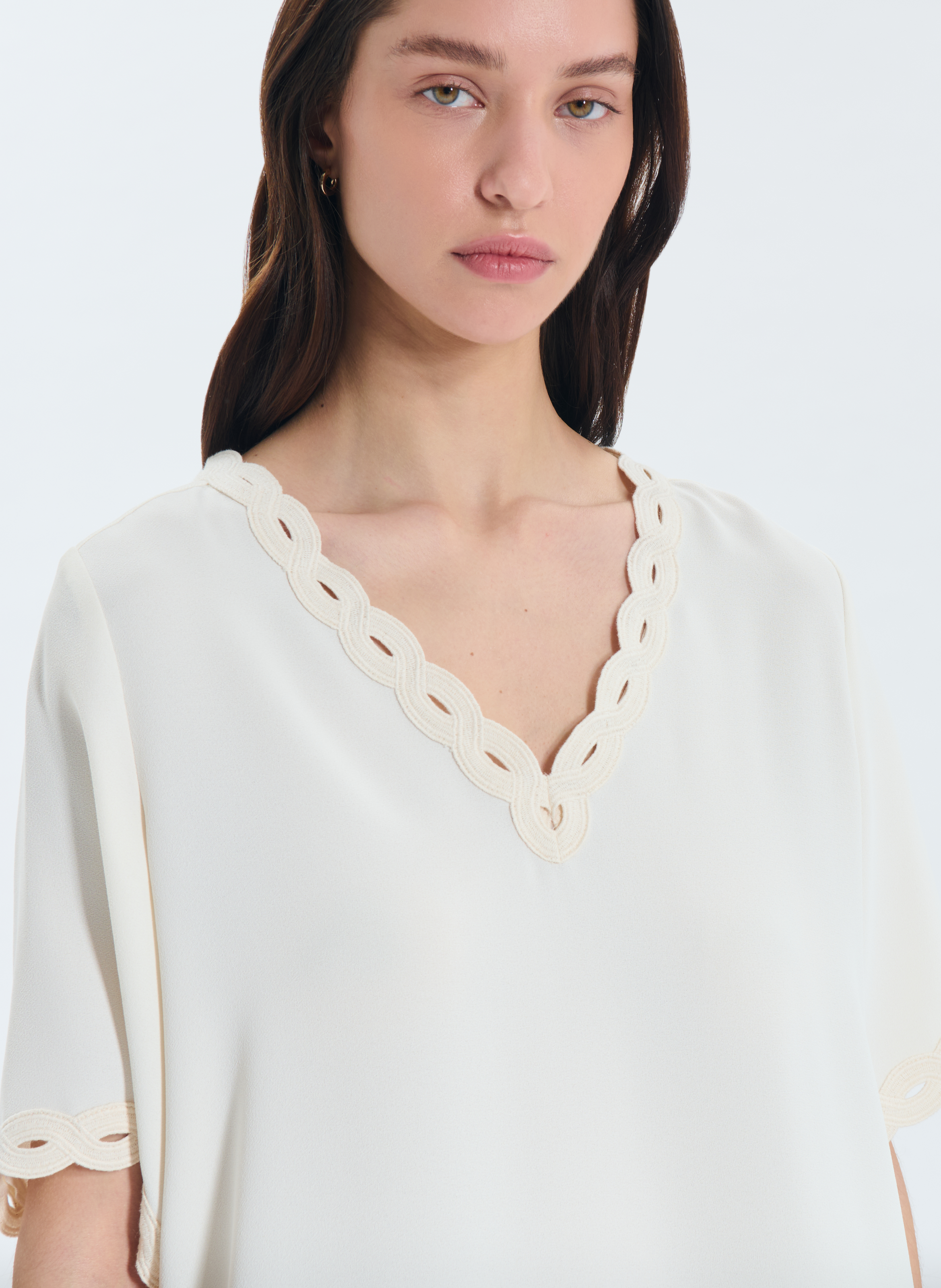 Top  tamia ZAPA Blanc