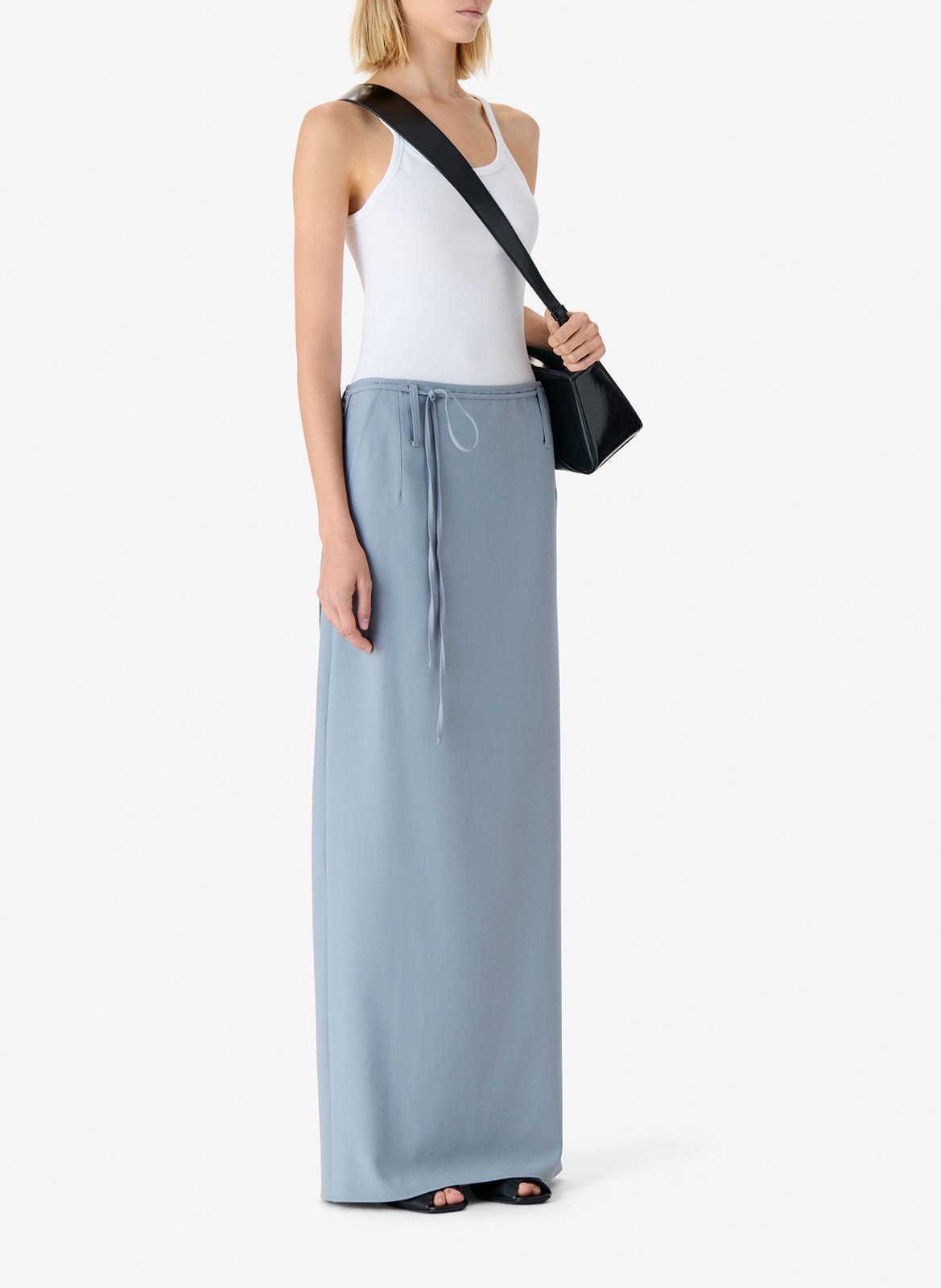 Jupe longue arline IRO Gris