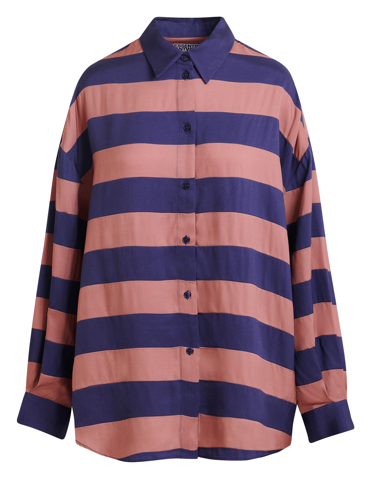 Chemise à rayures oversize jaim Rouge
