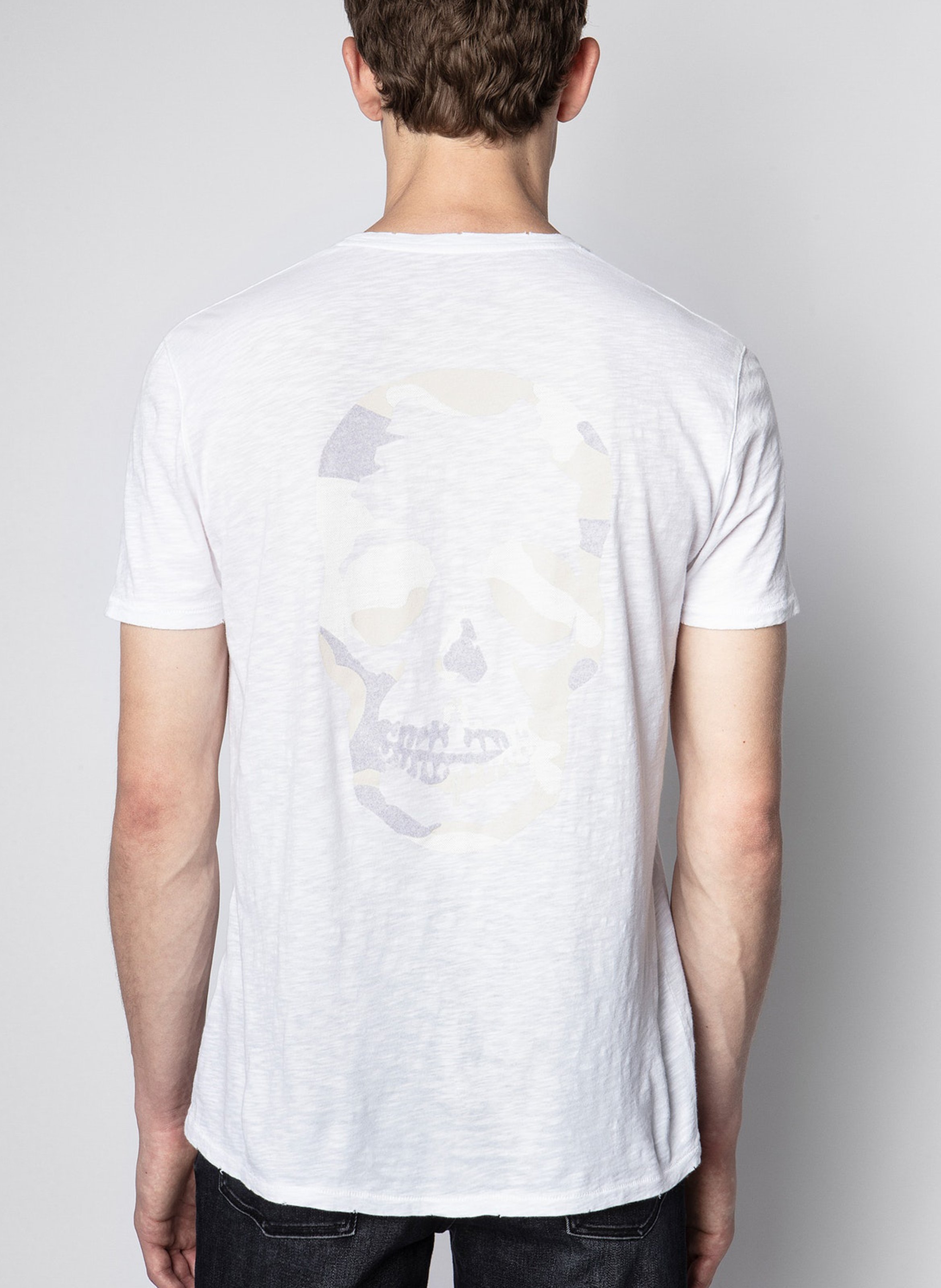 Tee-shirt droit en coton stockholm  Blanc