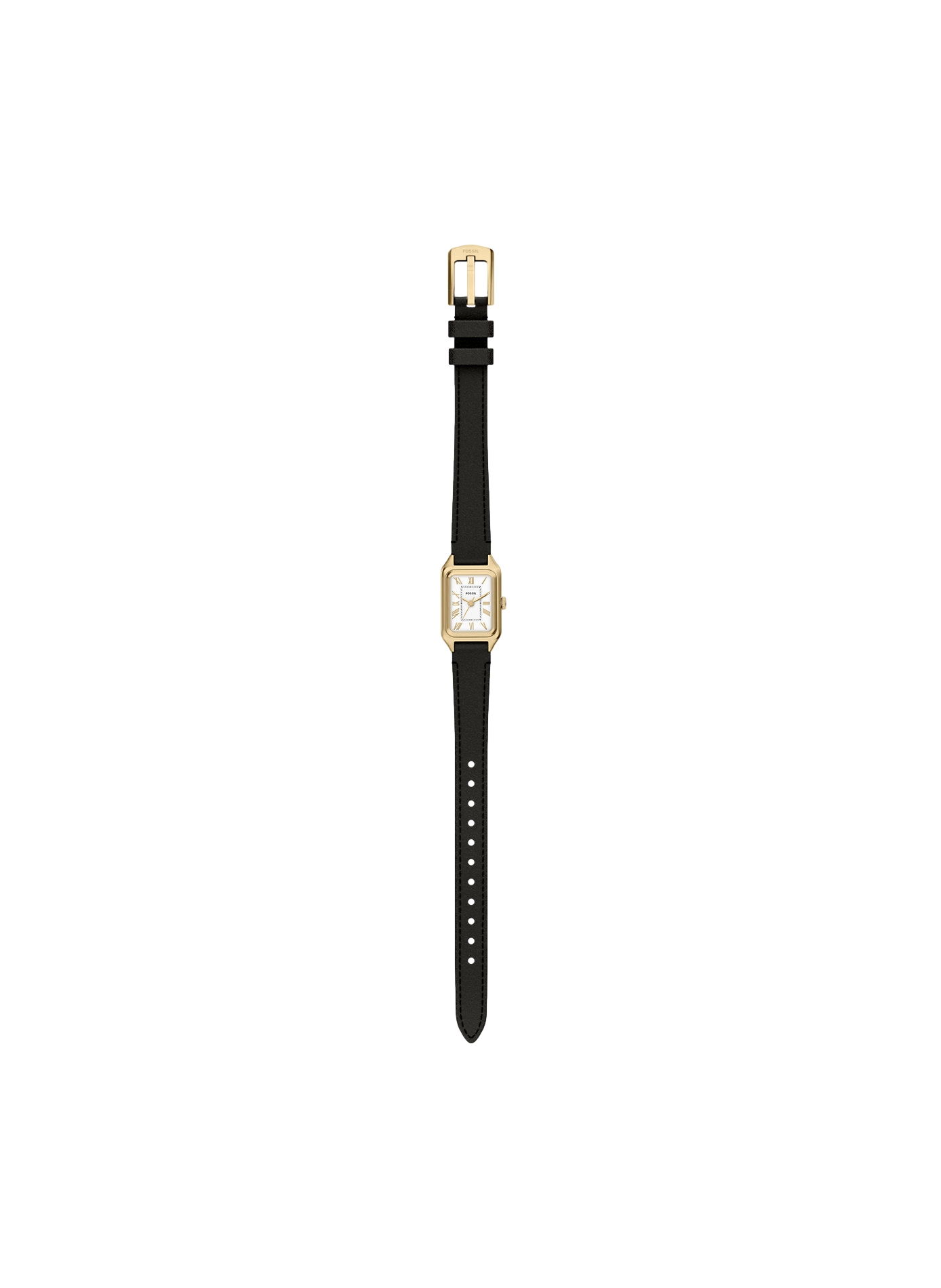 Montre quartz Raquel mini en cuir FOSSIL Blanc