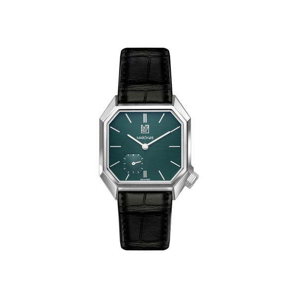 Montre automatique Mansart en cuir d'alligator Montre automatique Mansart en cuir d'alligator