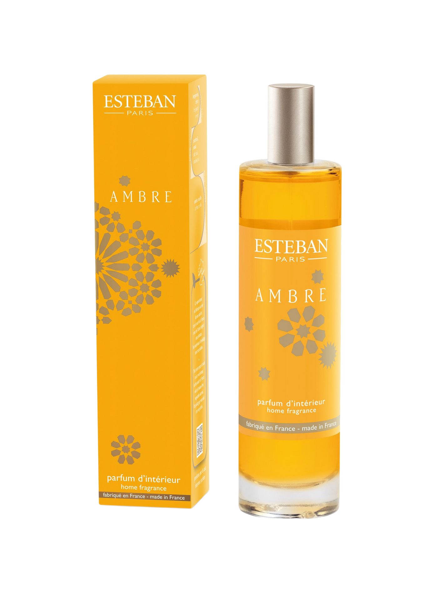 Vaporisateur Ambre 75 ml ESTEBAN Jaune