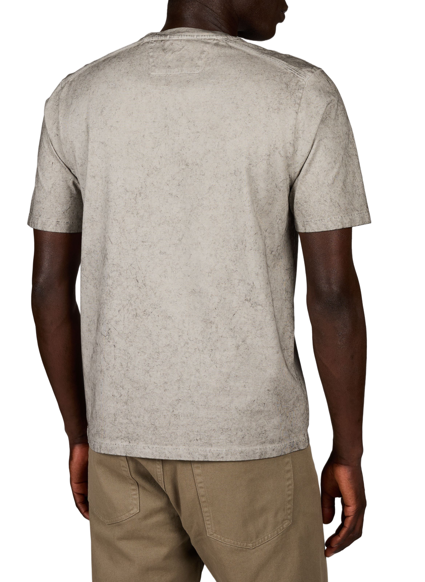 T-Shirt mit Logo aus Baumwolle CP COMPANY Schwarz