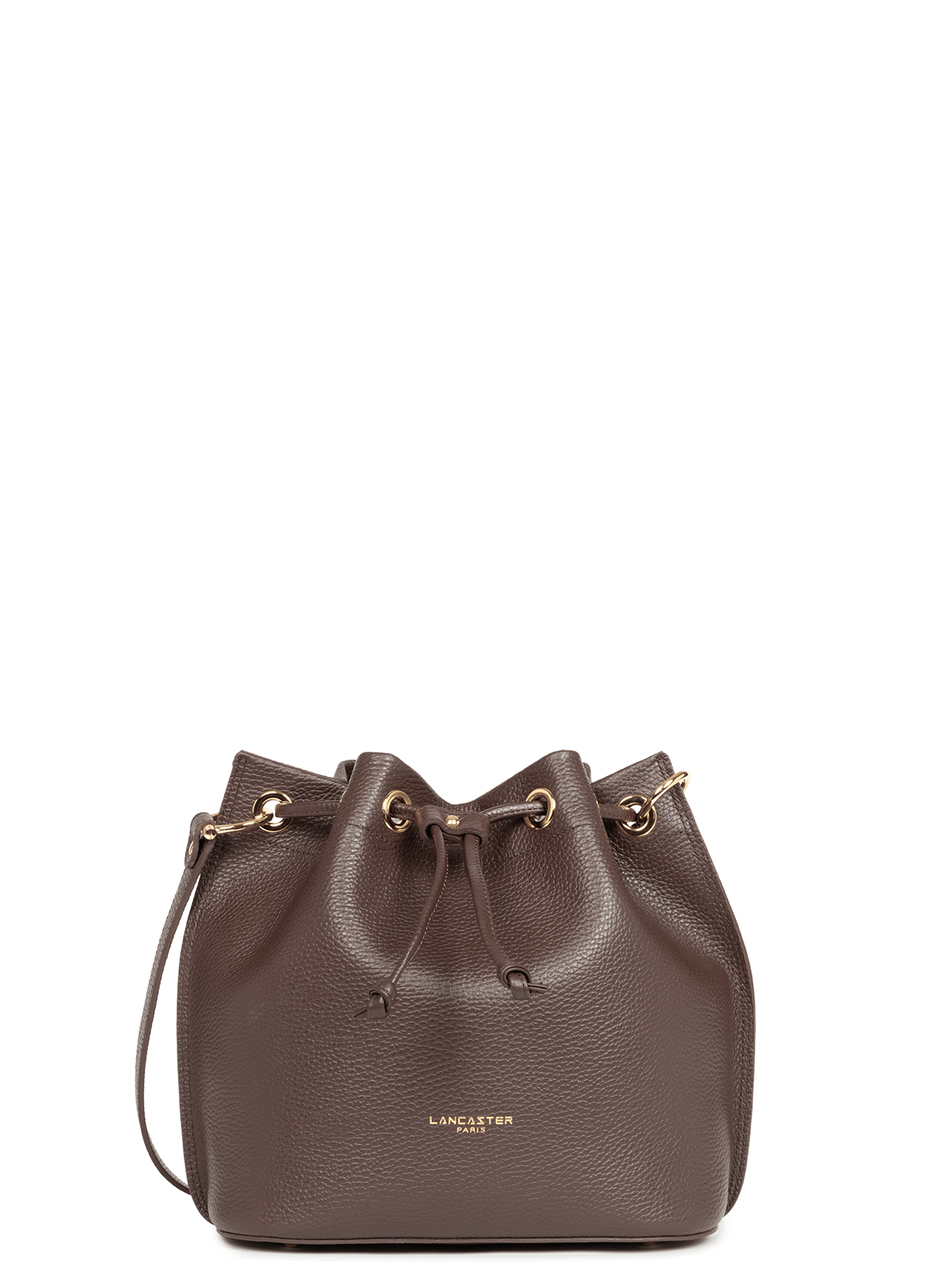 Sac bourse - alba double LANCASTER Marron