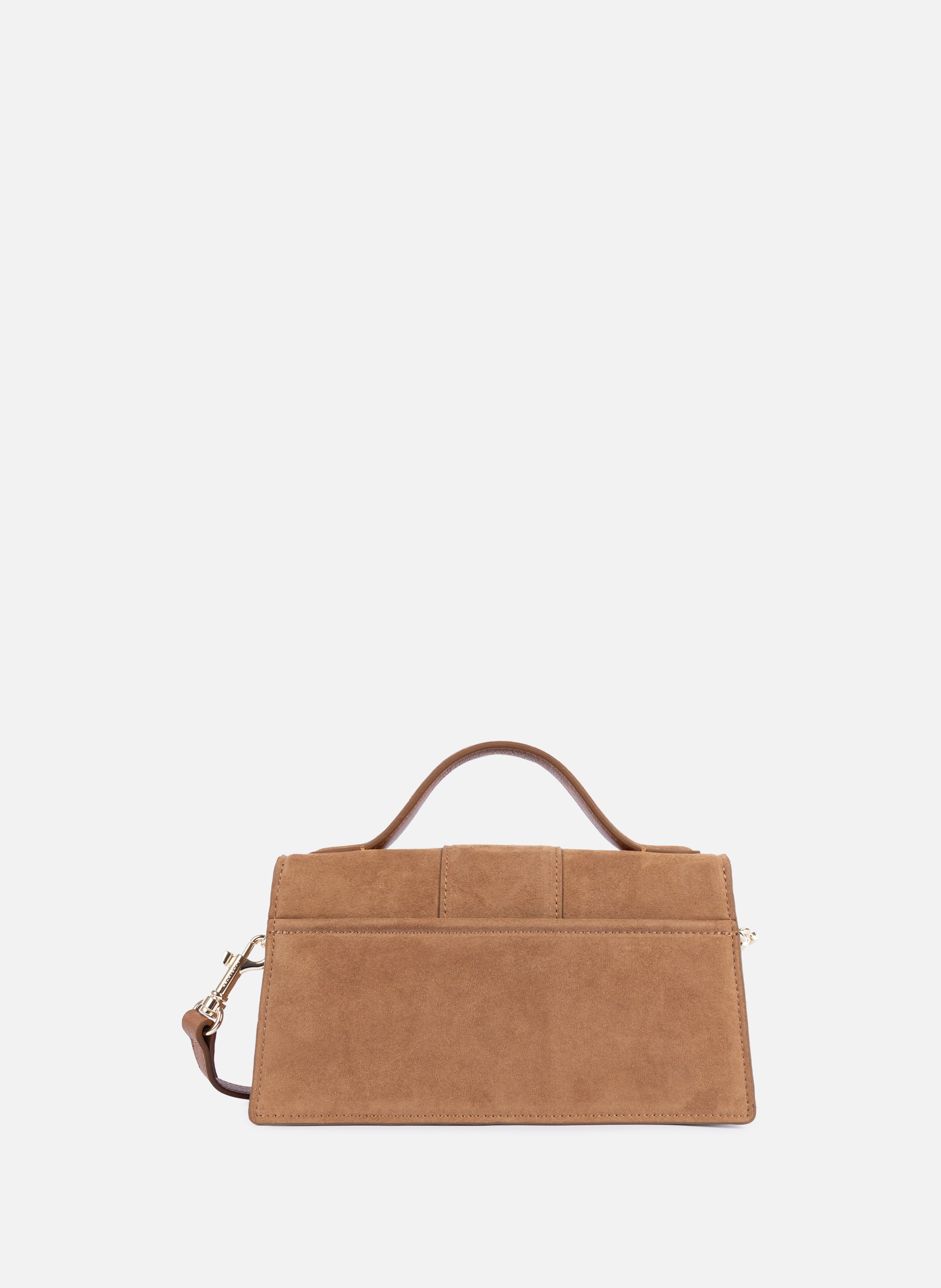 Sac à main - suède ily LANCASTER Marron
