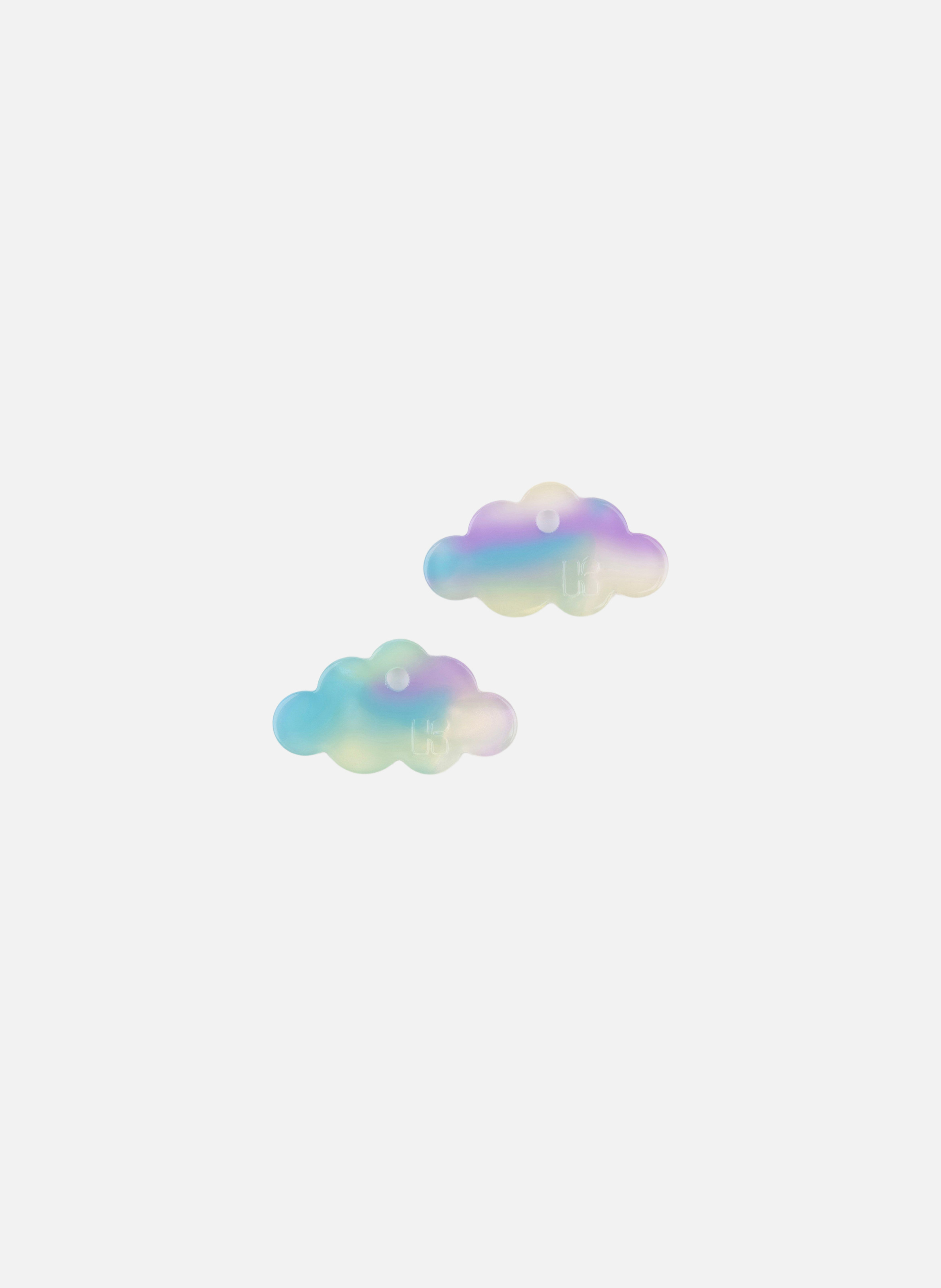 Charms nuage en acétate de cellulose  Sirène