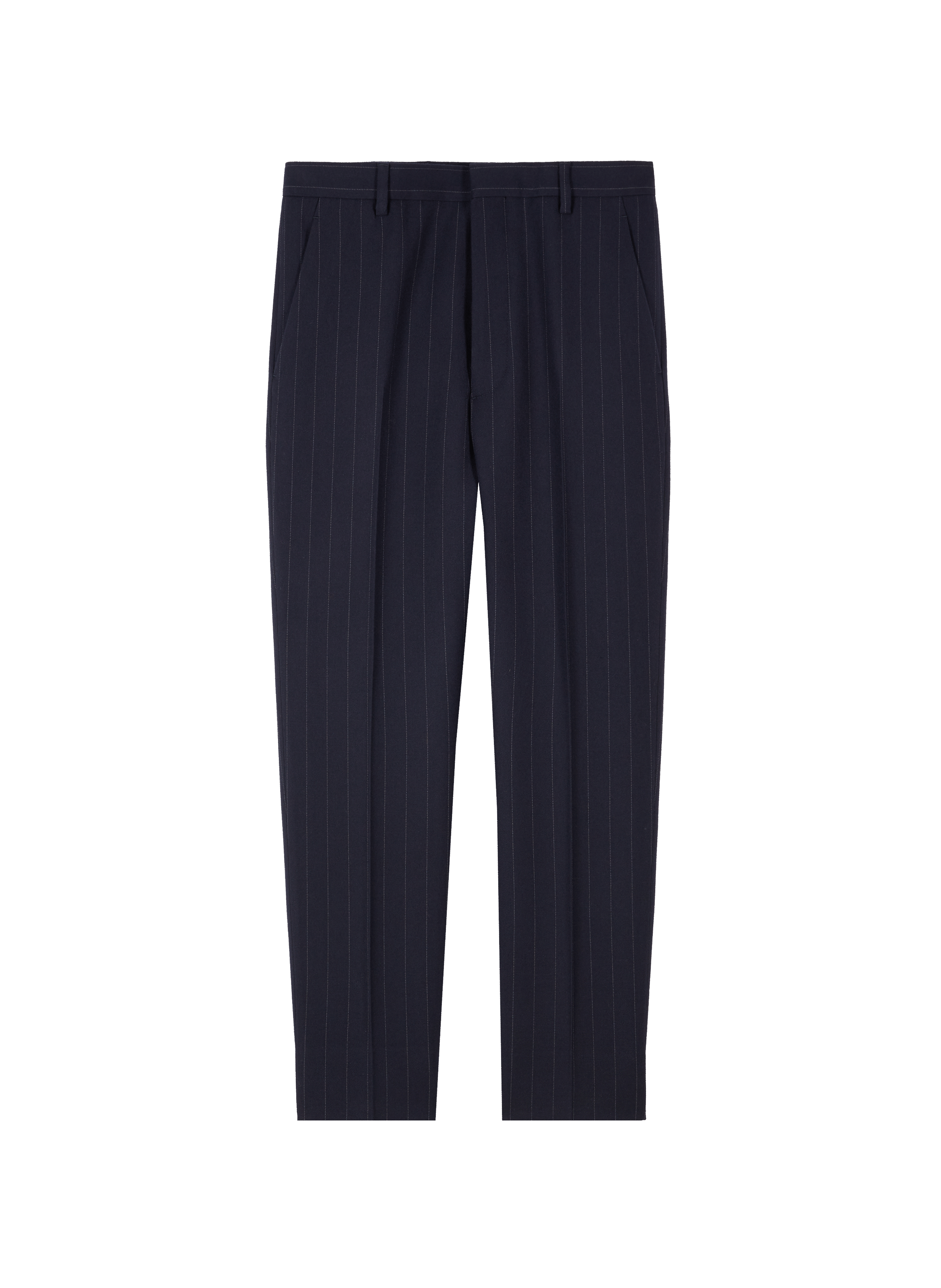 Wool trousers PRADA Blue