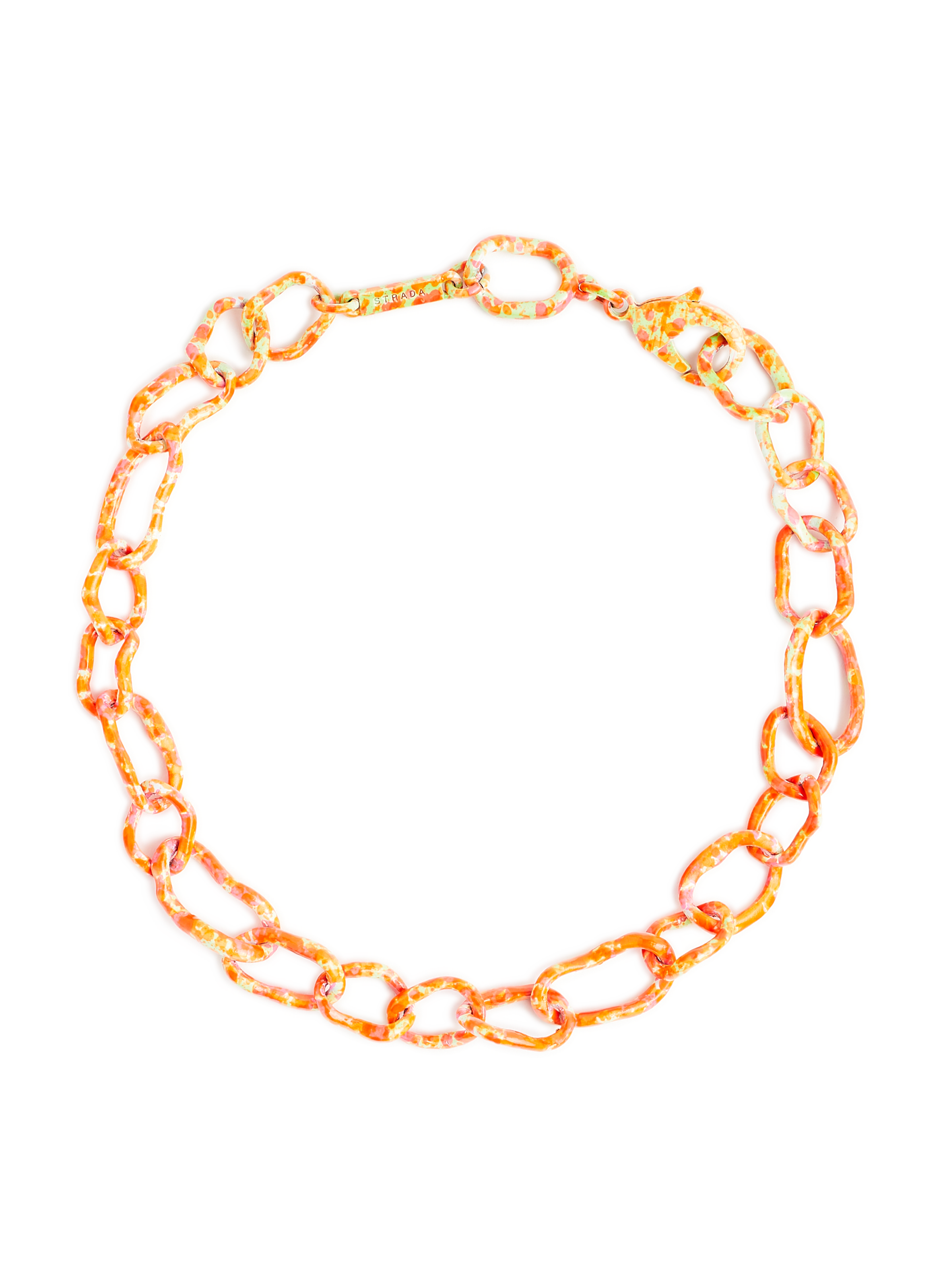 COLLINA STRADA Collier Sunrise en métal Orange