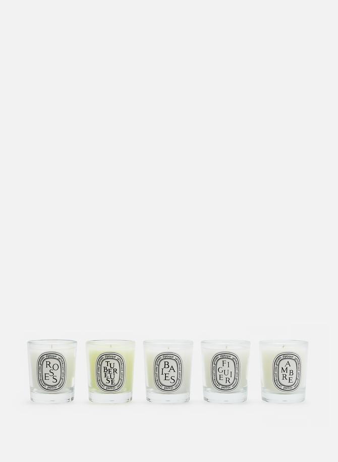 Set of 5 x 35 g (1.2 oz) candles - limited edition DIPTYQUE