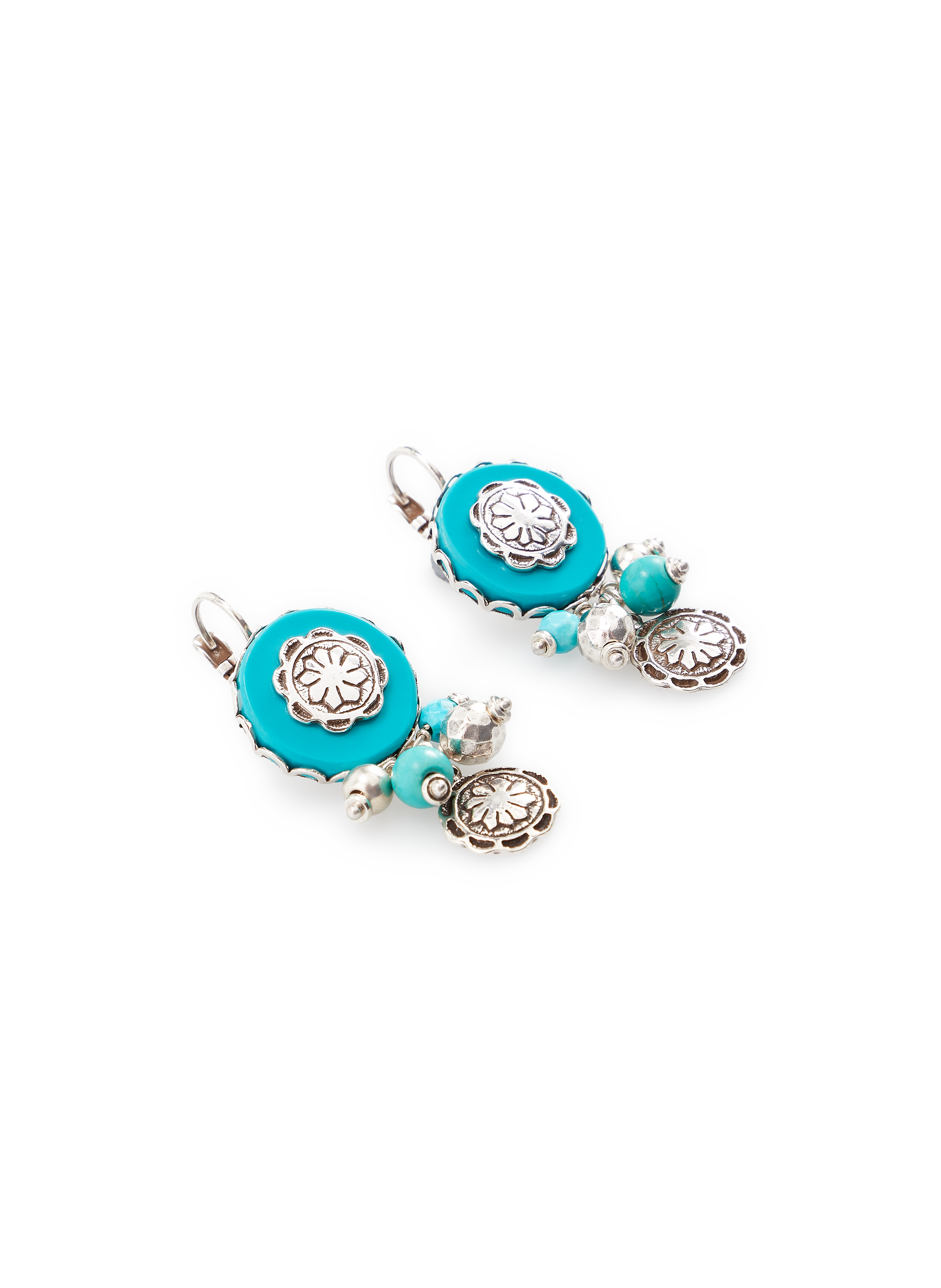 Boucles d'oreille turquoise