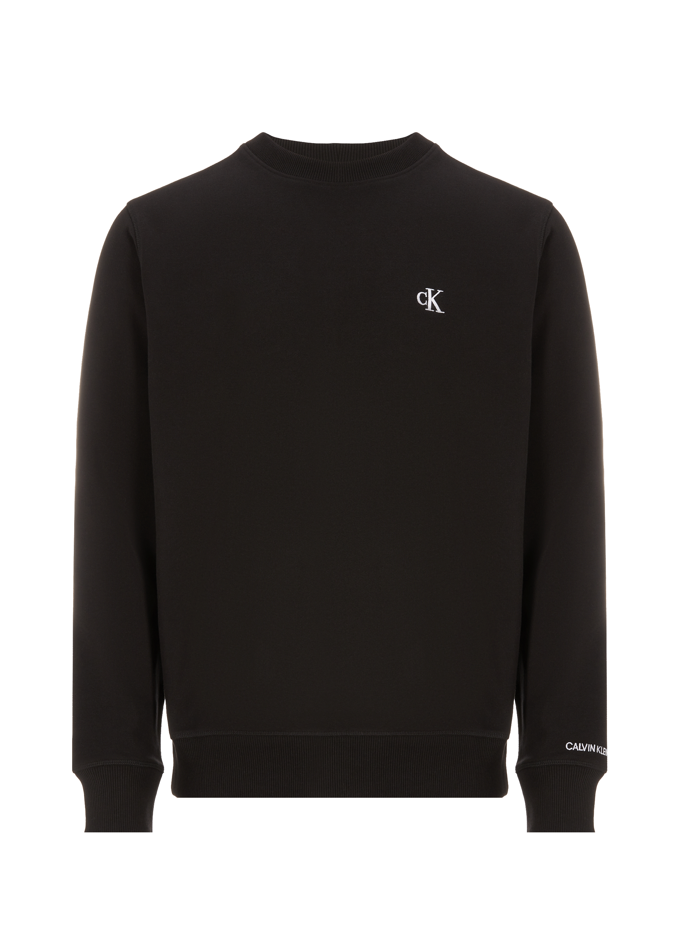 Organic cotton sweatshirt CALVIN KLEIN Black