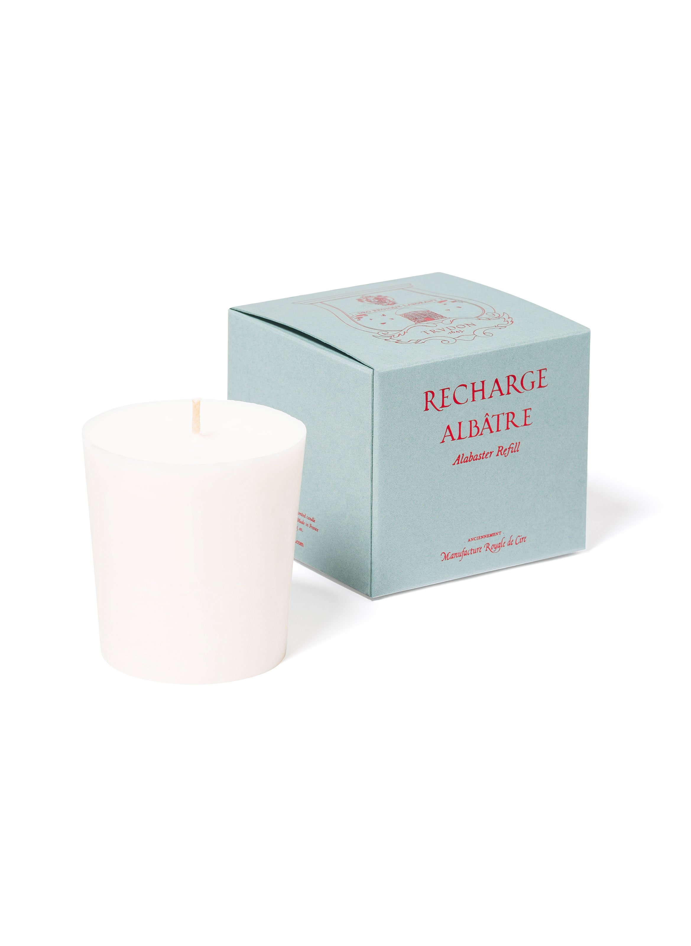 Bougie recharge - Albâtres Vesta