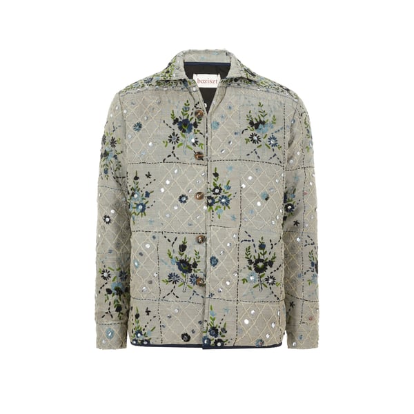 Veste à motif et sequin