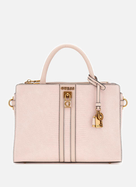 Ginerva elite textured handbag RoseGUESS 