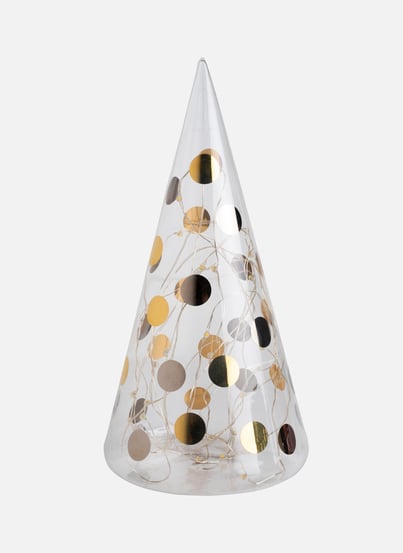 Sapin lumineux en verre motif pois RADER Sapin lumineux en verre motif pois RADER