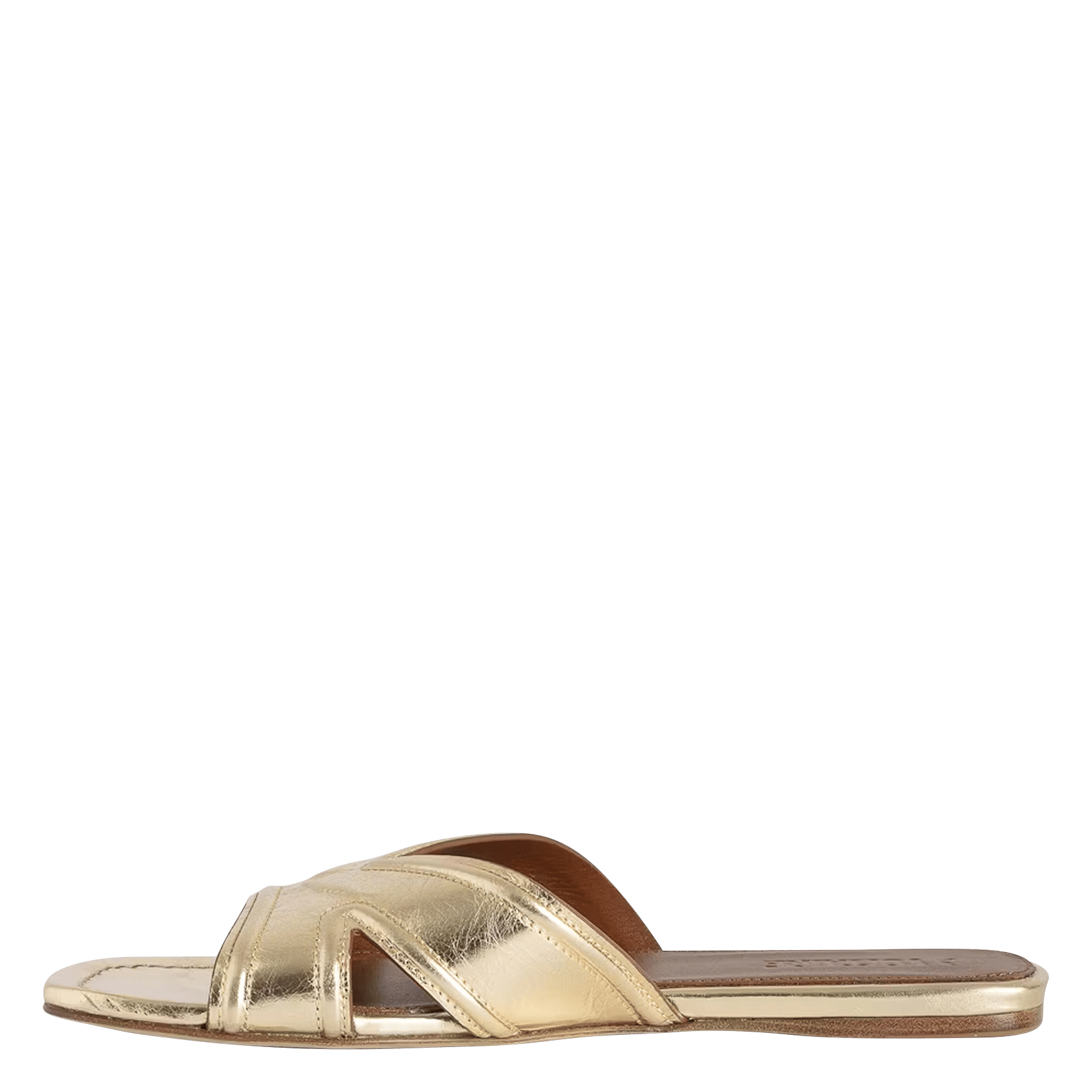 Sandales plates azora ZADIG&VOLTAIRE Jaune