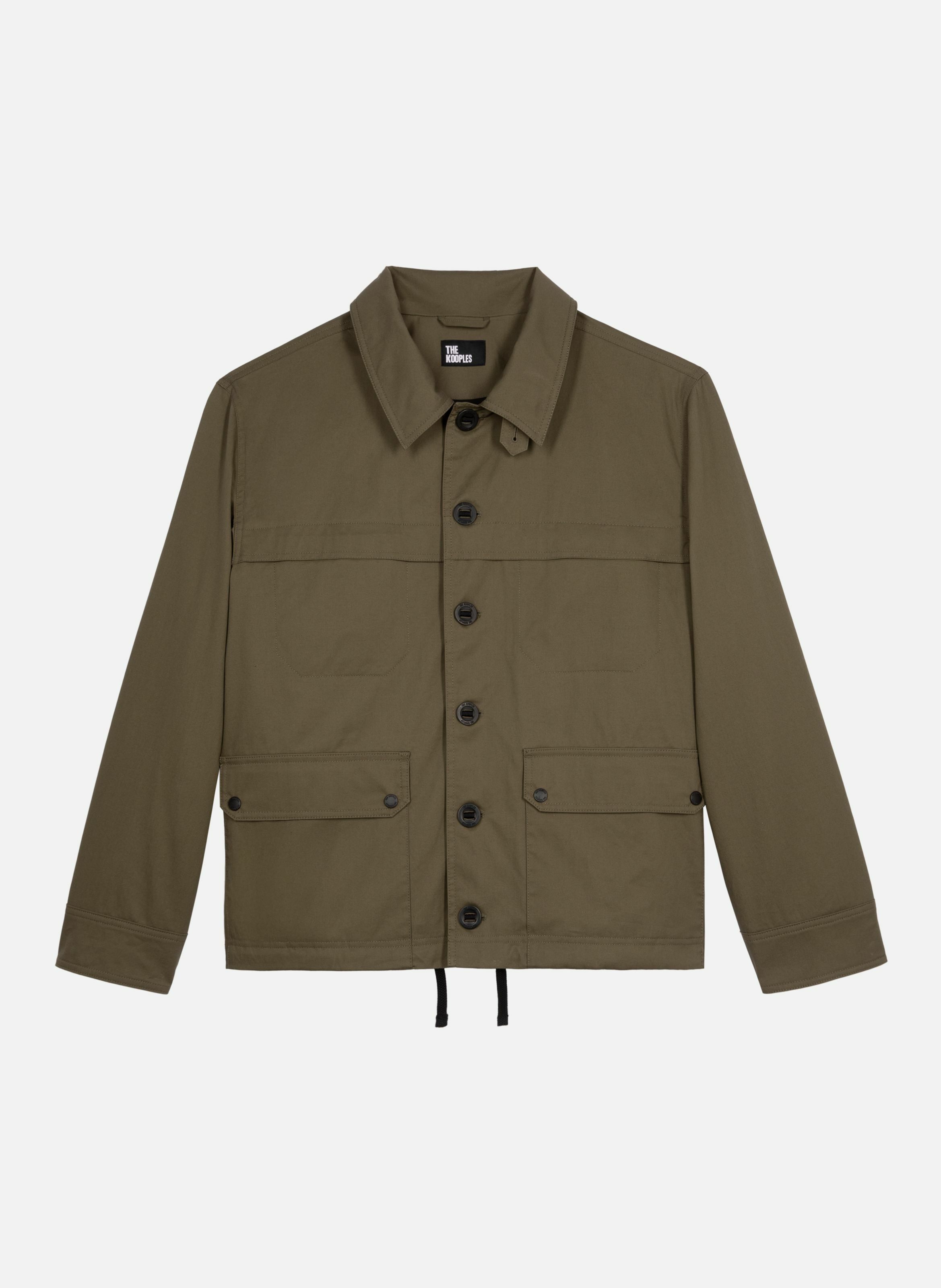 Parka courte à capuche THE KOOPLES Vert