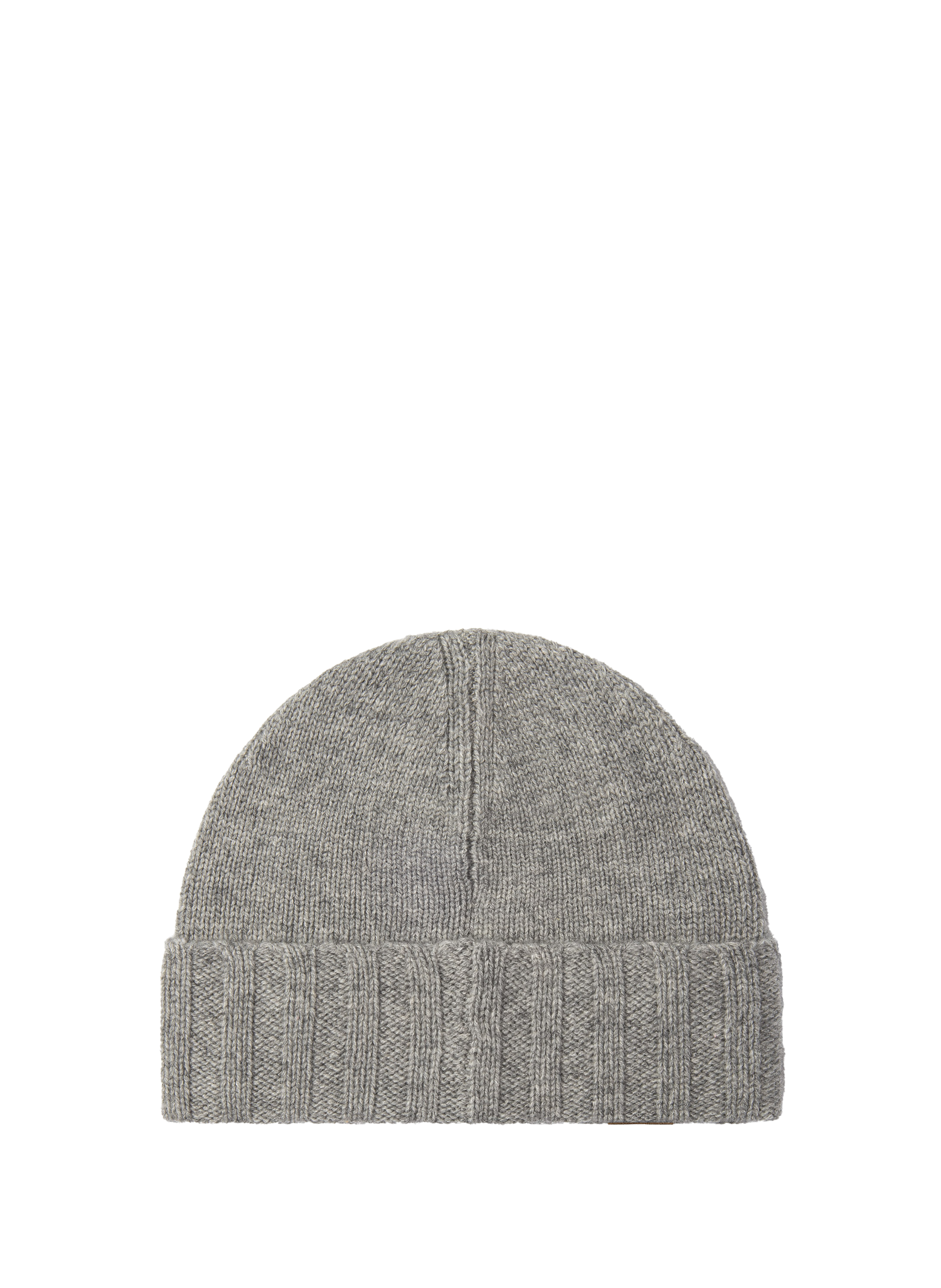 Wool and cashmere beanie FACONNABLE Grey
