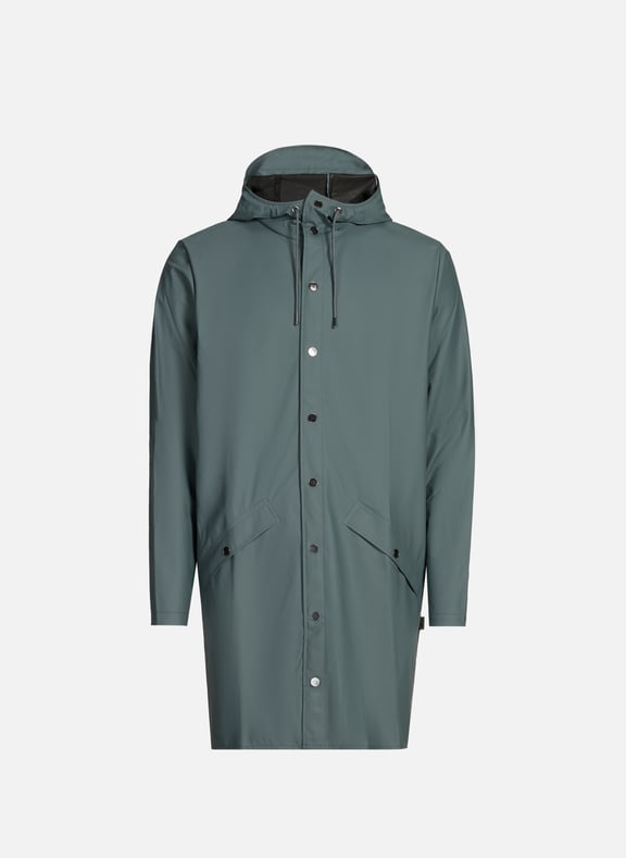 Imperméable long à capuche Bleu by RAINS RAINS Imperméable long à capuche Bleu